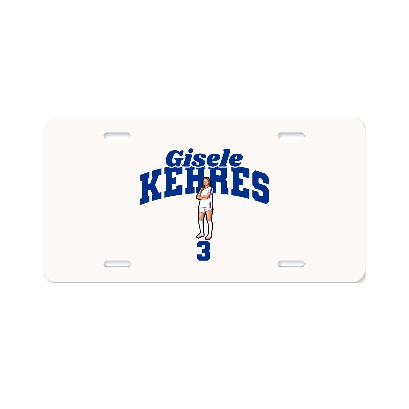 License Plate — Signature Arch in Classic