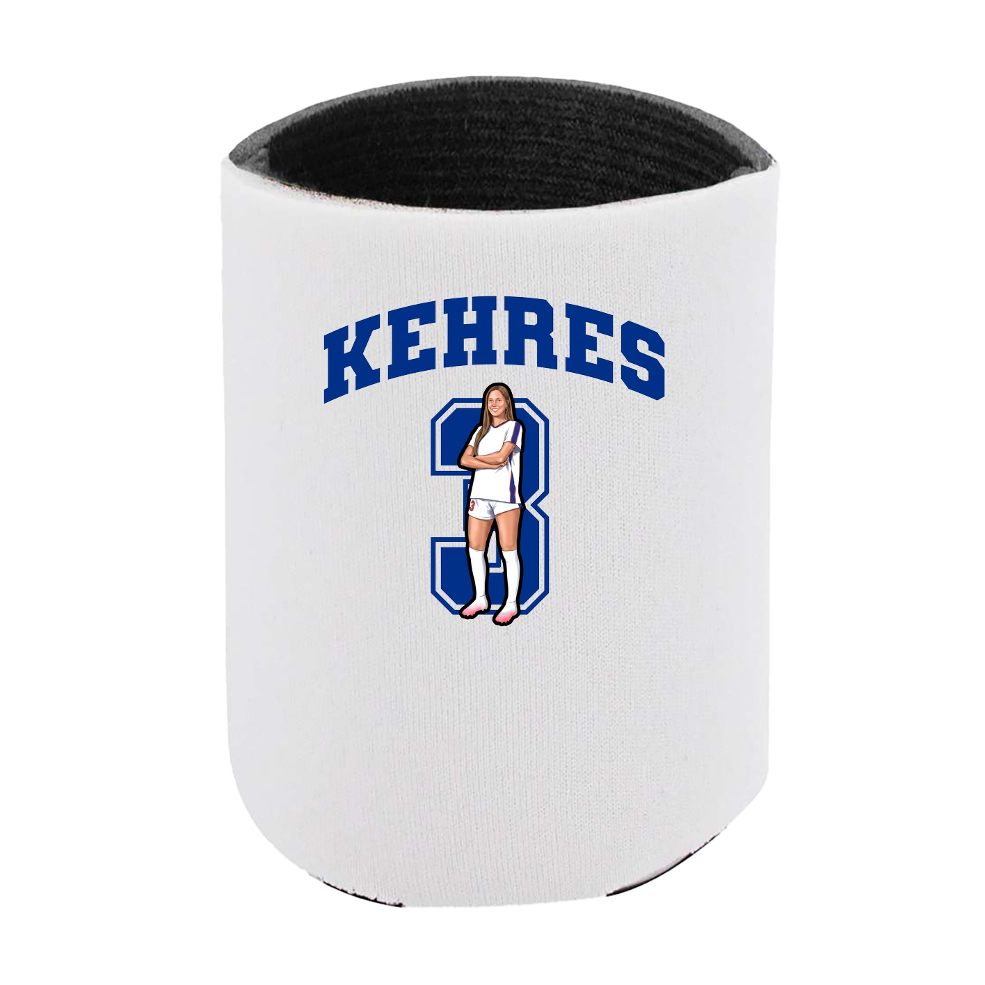 Can Holder — Number in White