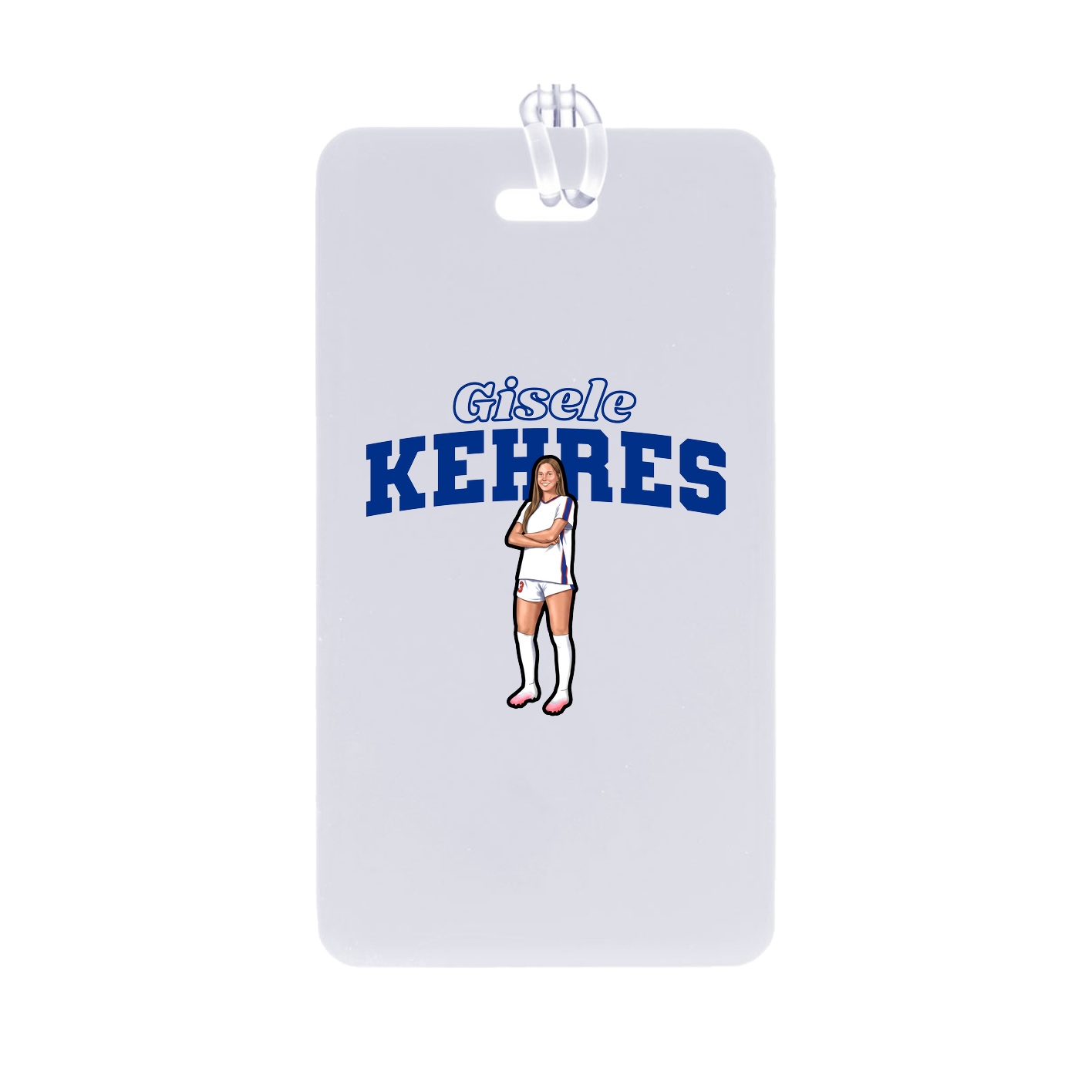 Bag Tag — Name Arch in Classic