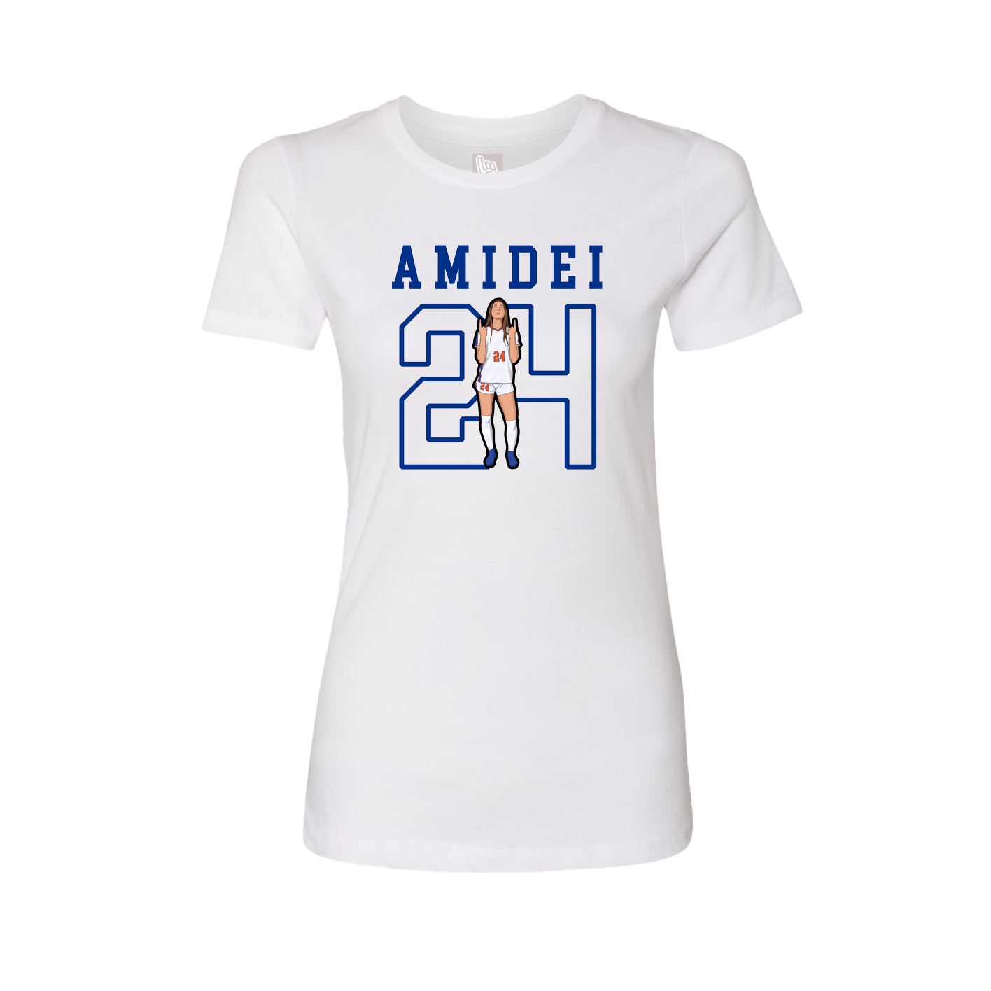 Fitted Women's Tee — Shirsey in White