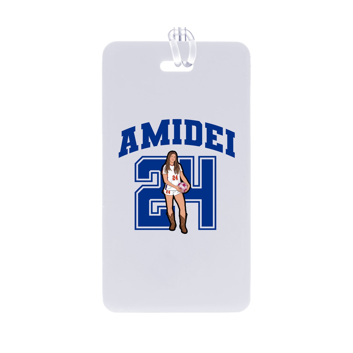 Bag Tag — Number in Classic