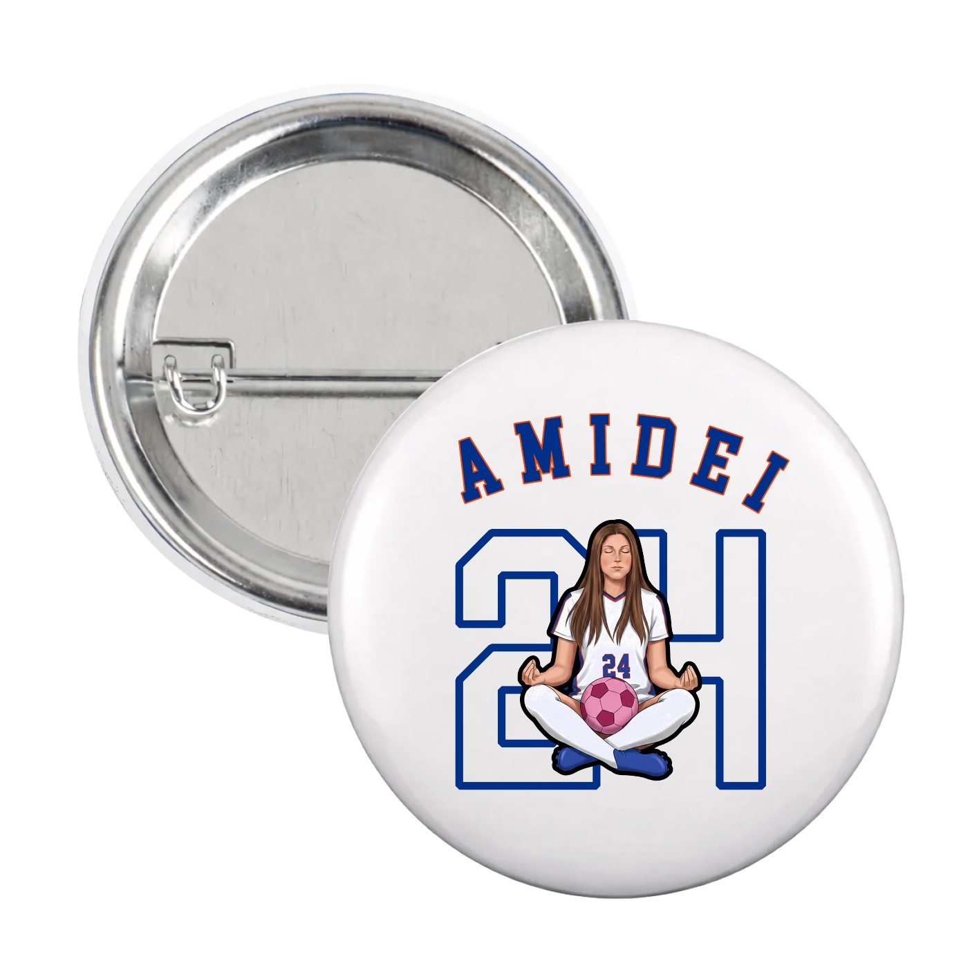 Game Day Button — Shirsey Arch in White