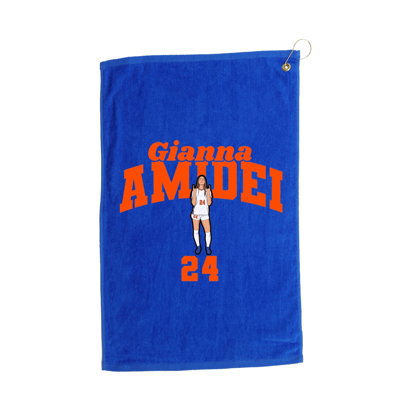 Golf Towel — Signature Arch in Royal