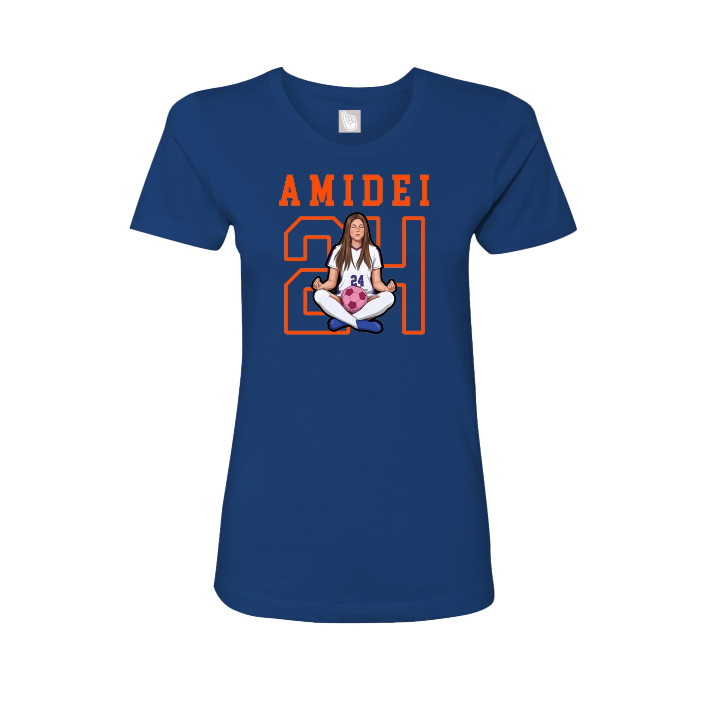Fitted Women's Tee — Shirsey in Royal