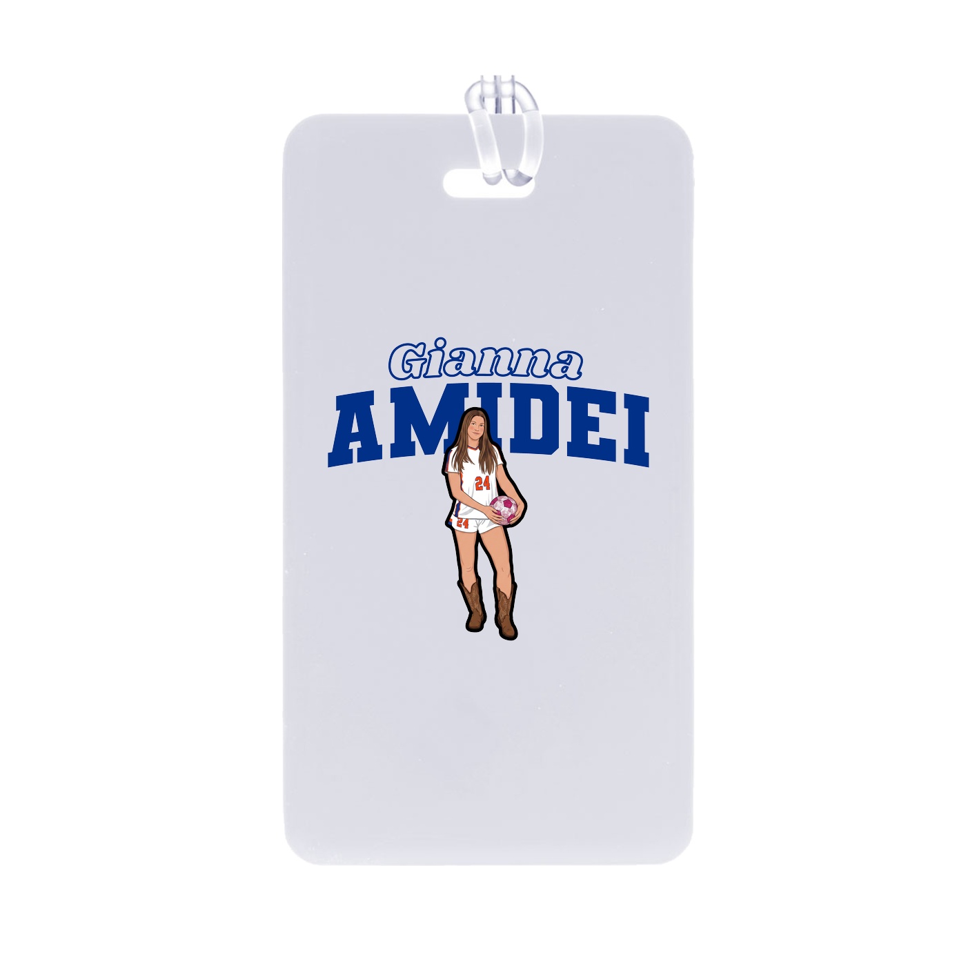 Bag Tag — Name Arch in Classic