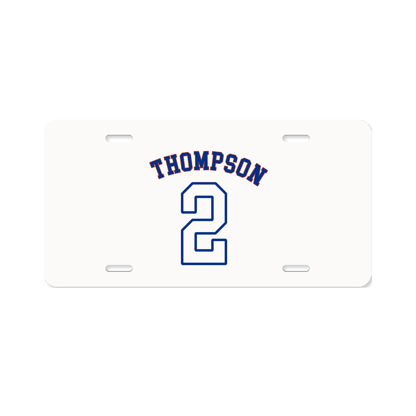 License Plate — Shirsey Arch in Classic