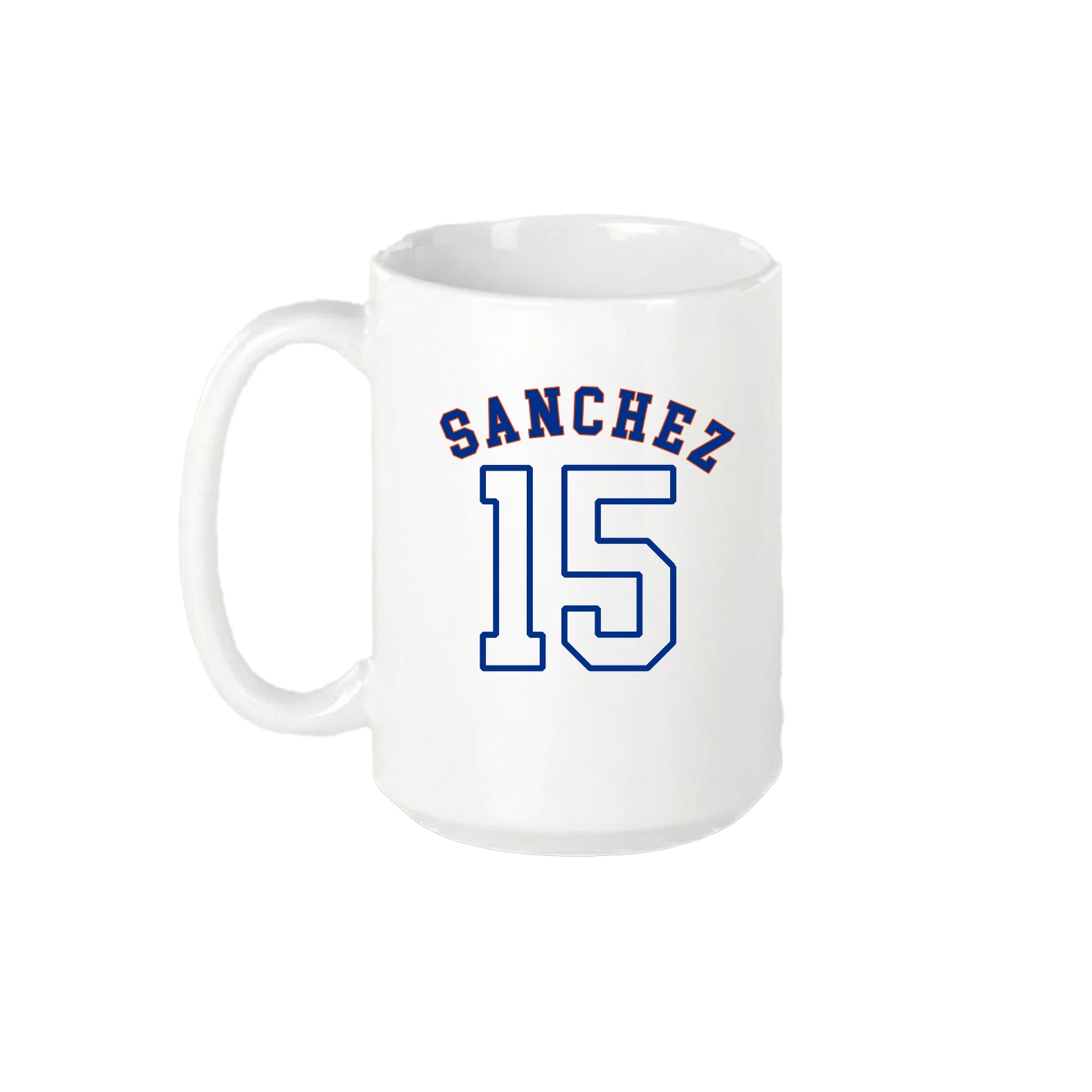 15oz Coffee Mug — Shirsey Arch in White