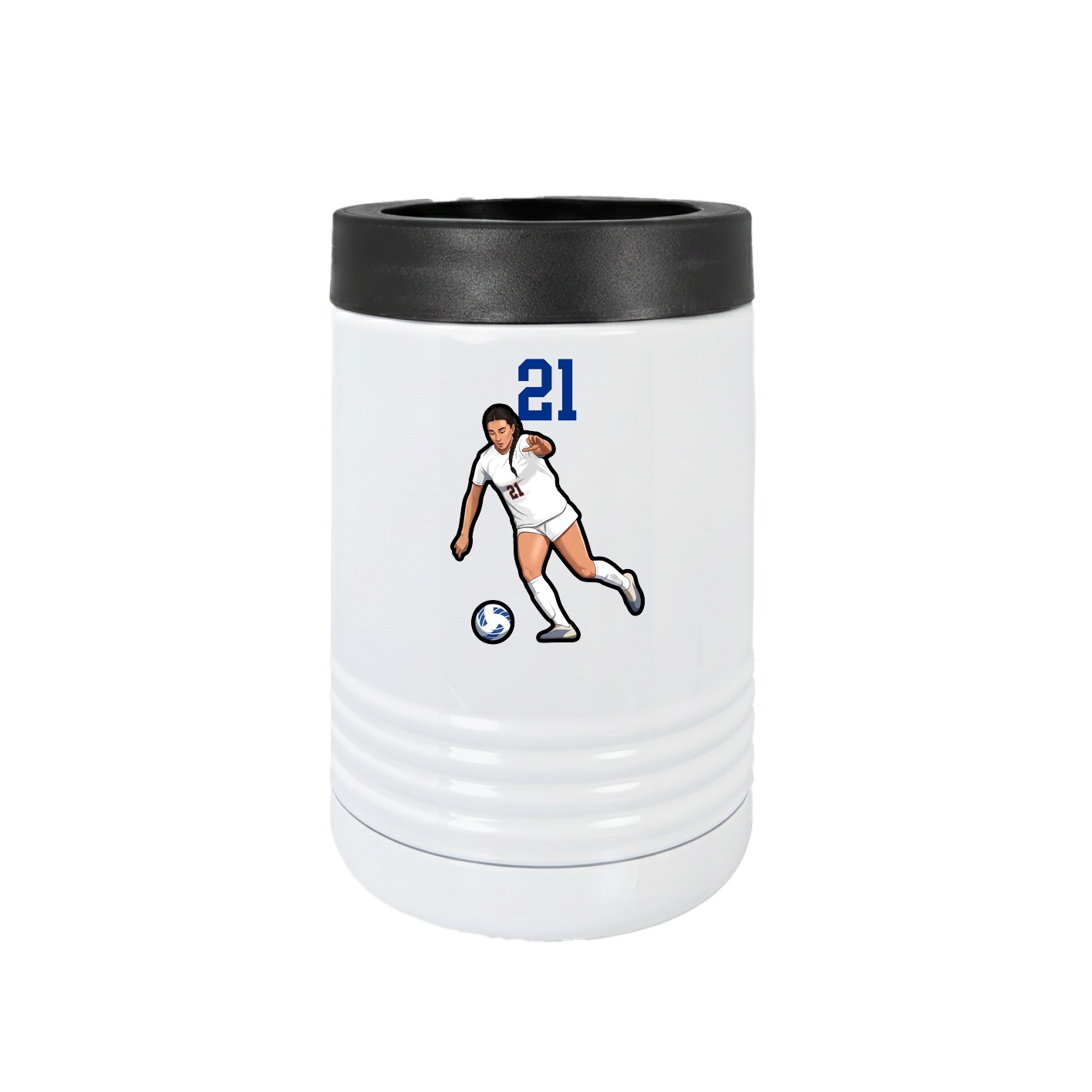 Beverage Holder — Number Top in White