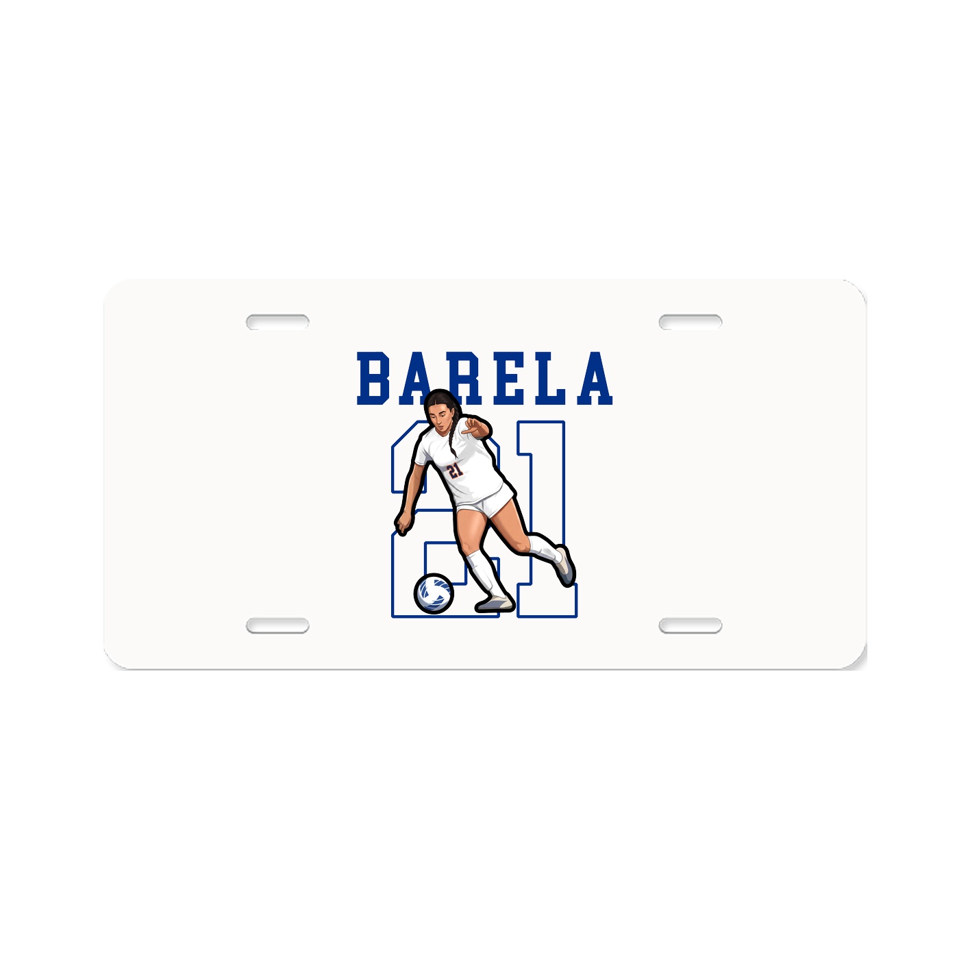 License Plate — Shirsey in Classic