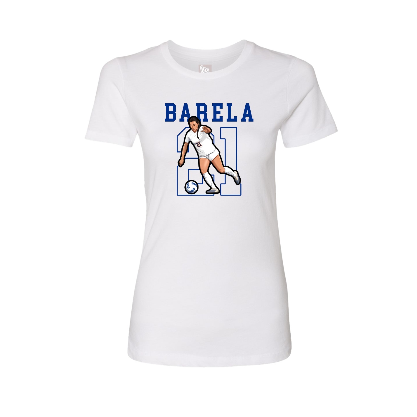 Fitted Women's Tee — Shirsey in White