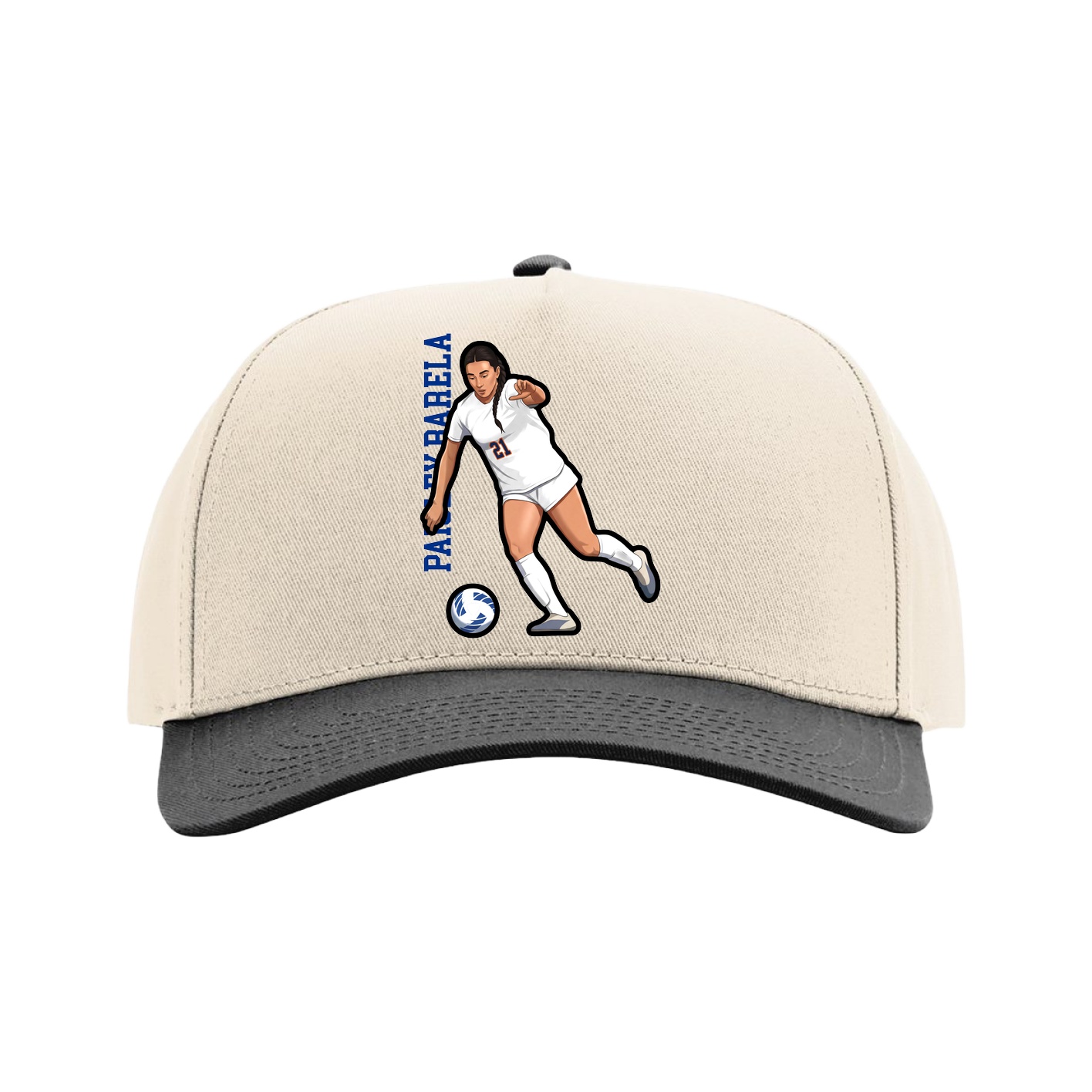 Full Fabric Five-Panel Champ Cap