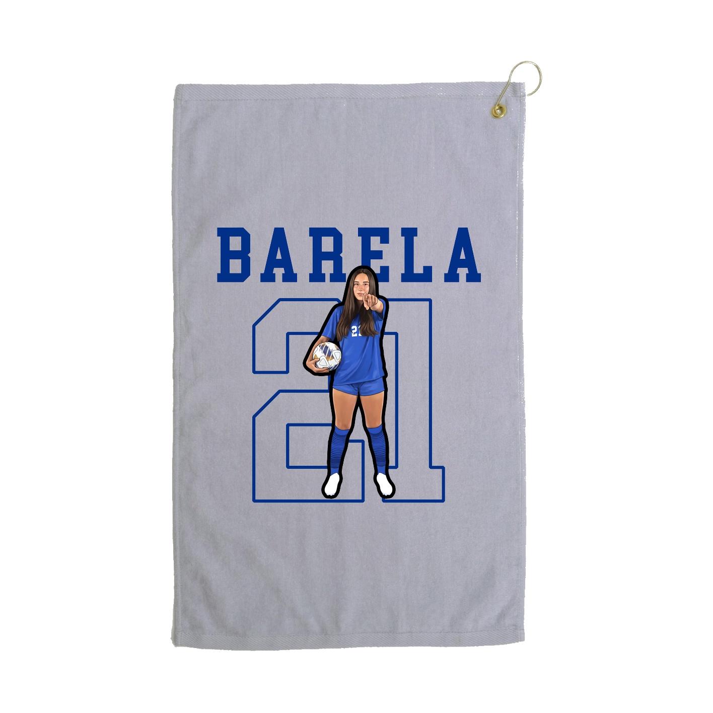 Golf Towel — Shirsey in Grey