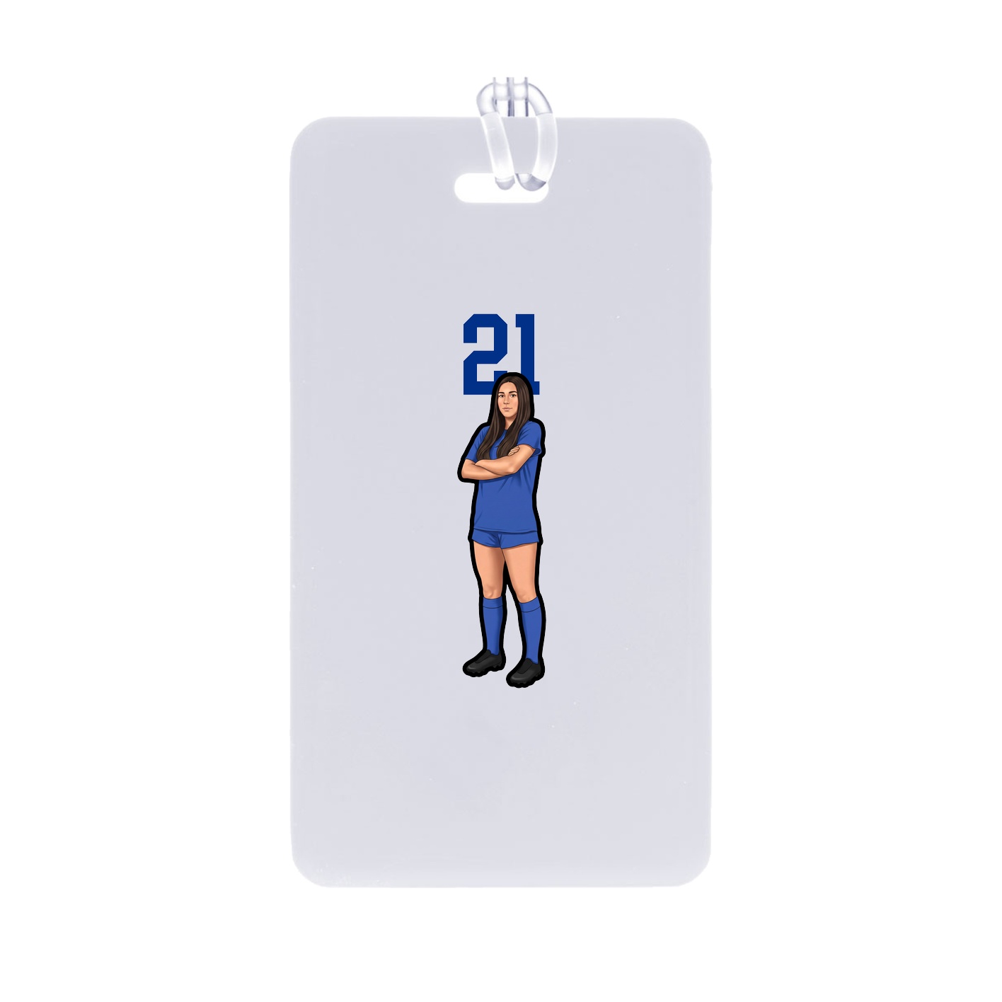 Bag Tag — Number Top in Classic