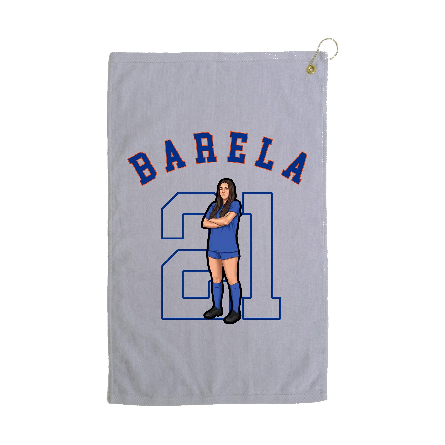 Golf Towel — Shirsey Arch in Grey