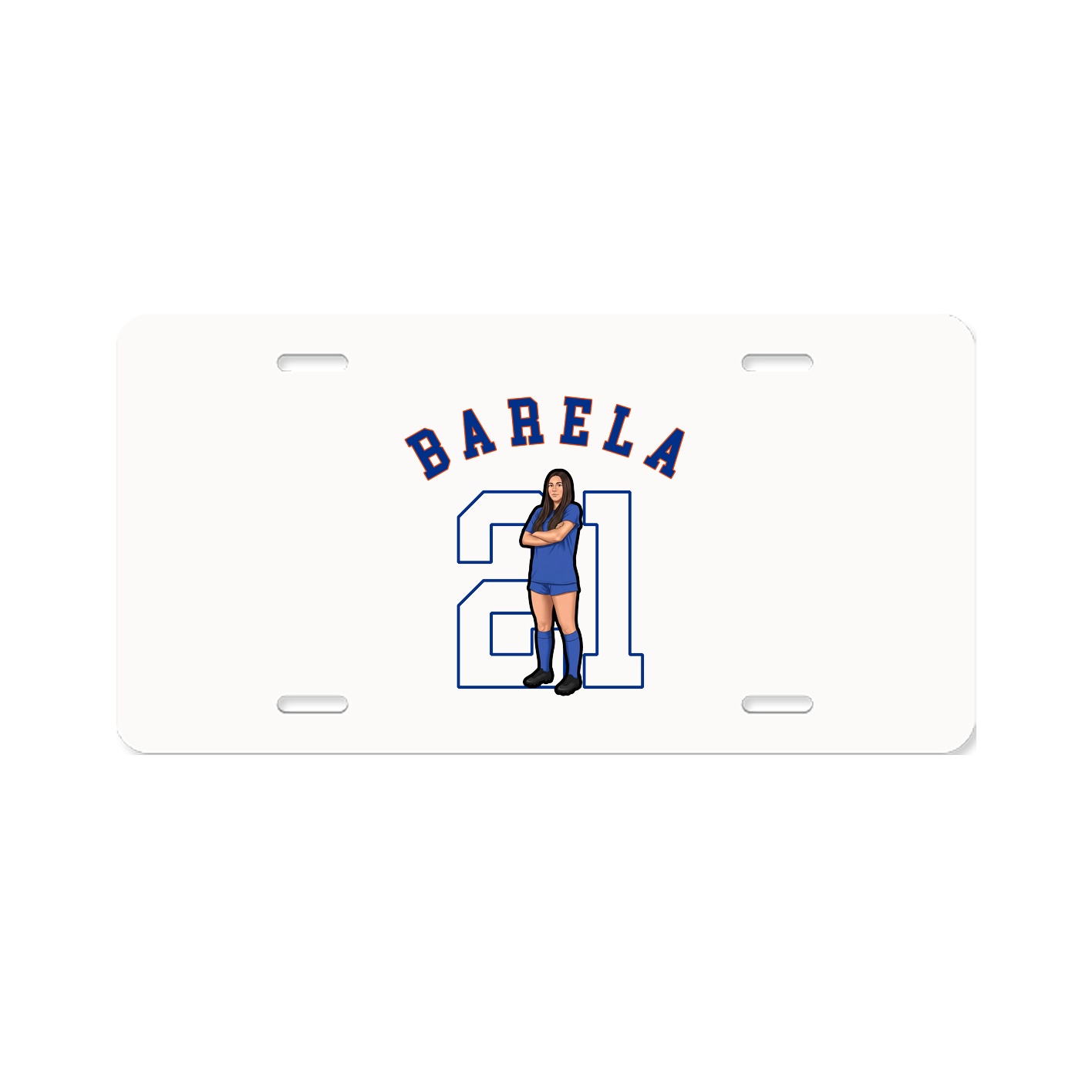 License Plate — Shirsey Arch in Classic