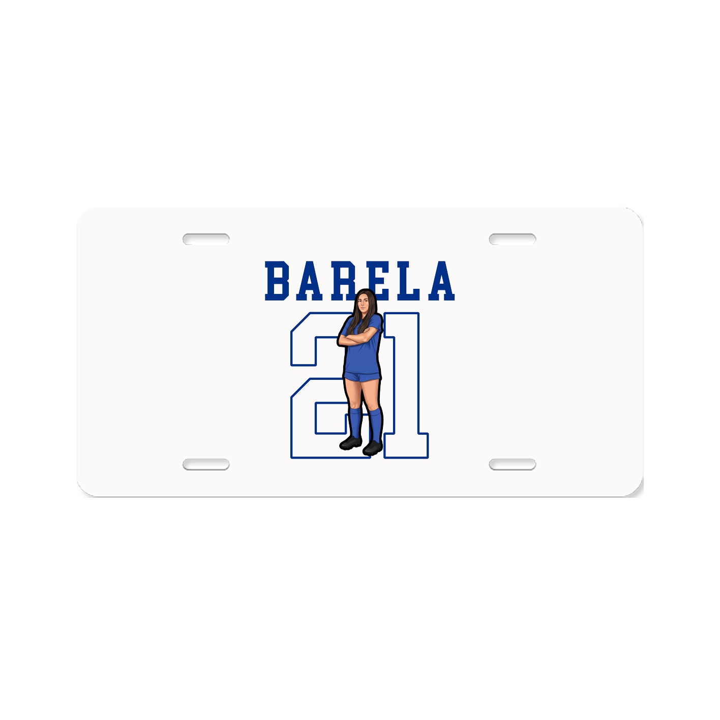 License Plate — Shirsey in Classic