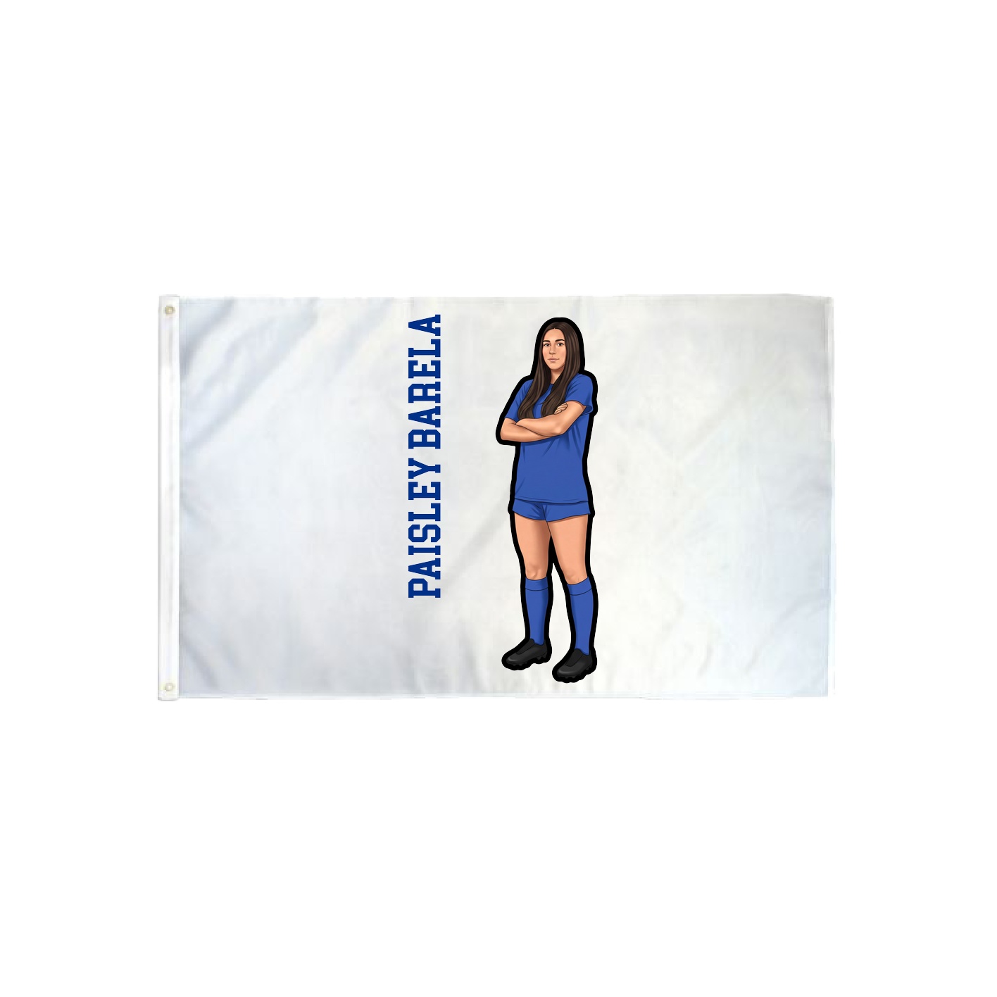 3x5 Flag — Name Vertical in Classic