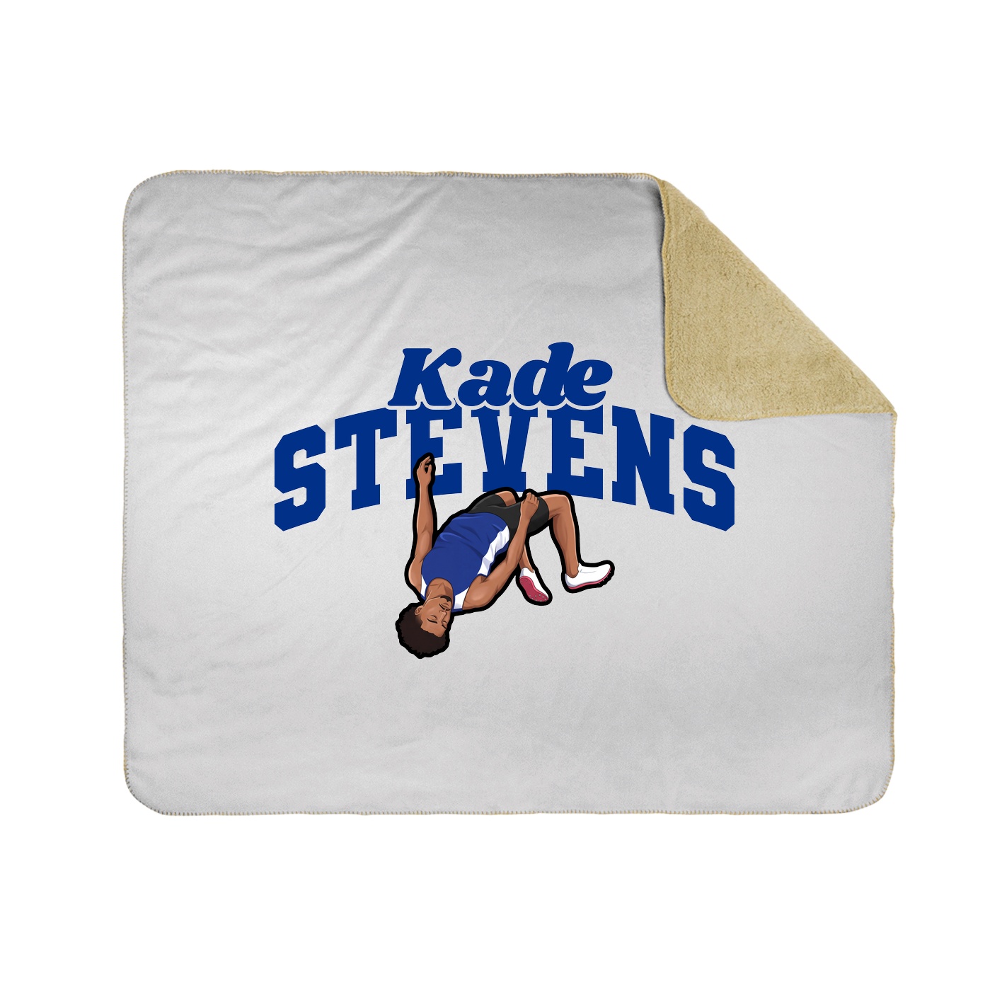 Throw Blanket — Signature Arch in White