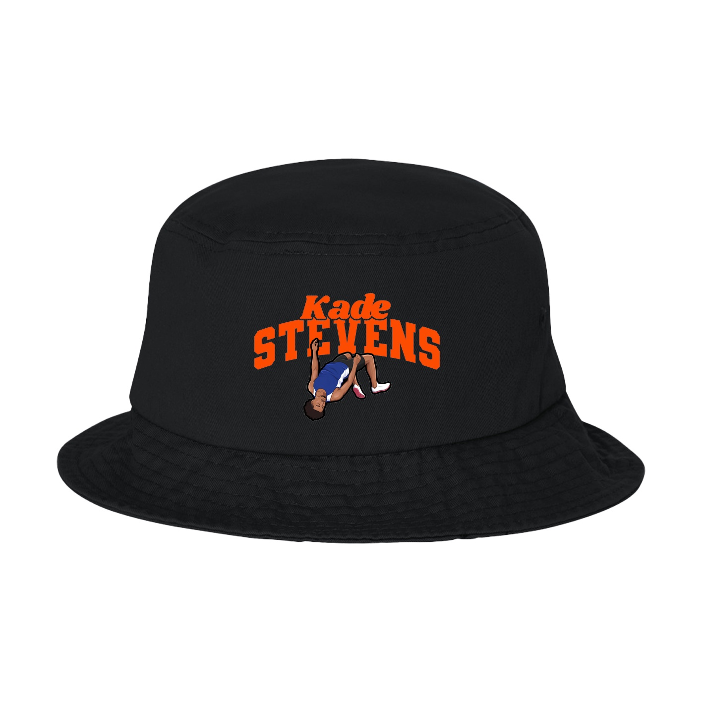 Bucket Cap — Signature Arch in Black