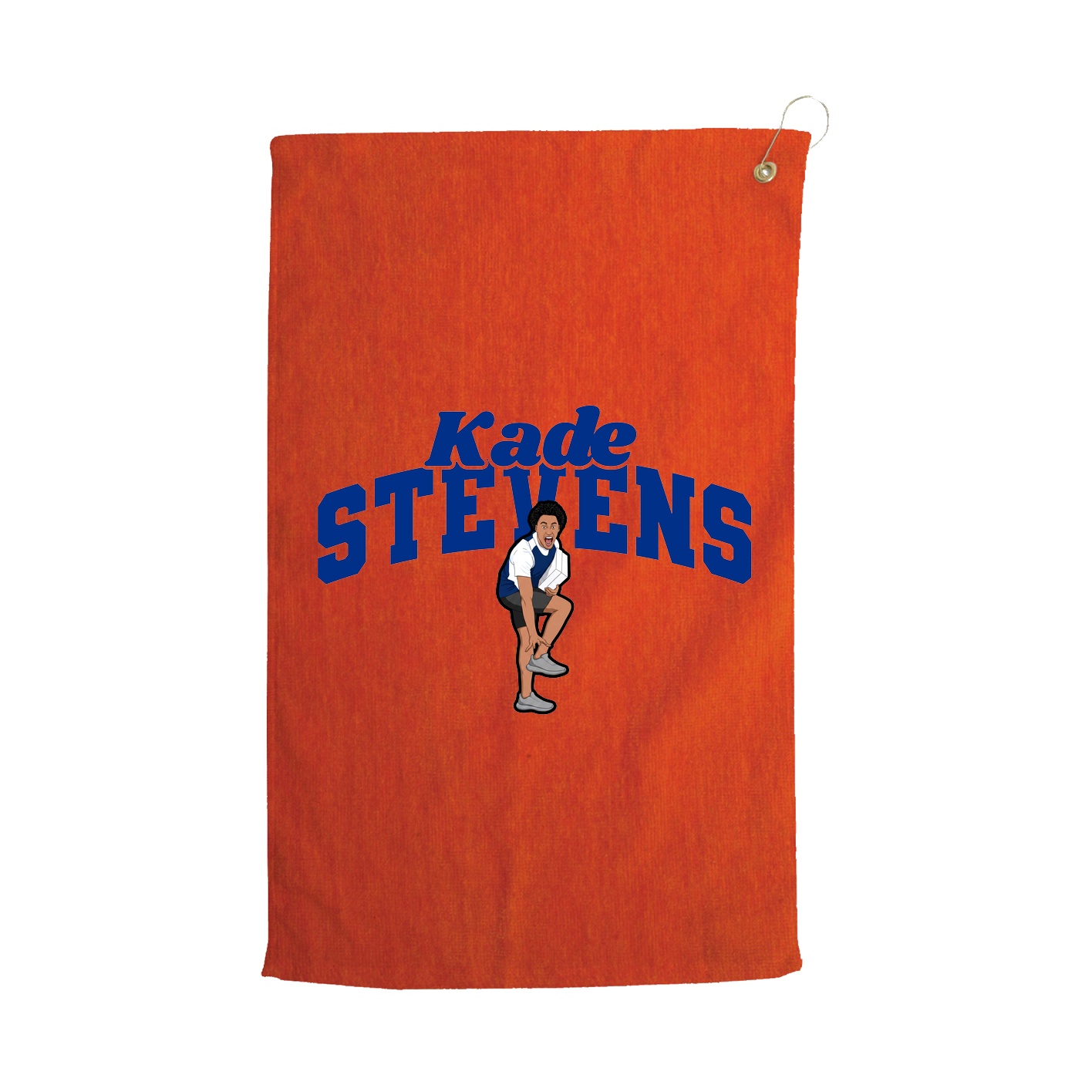 Golf Towel — Signature Arch in Orange