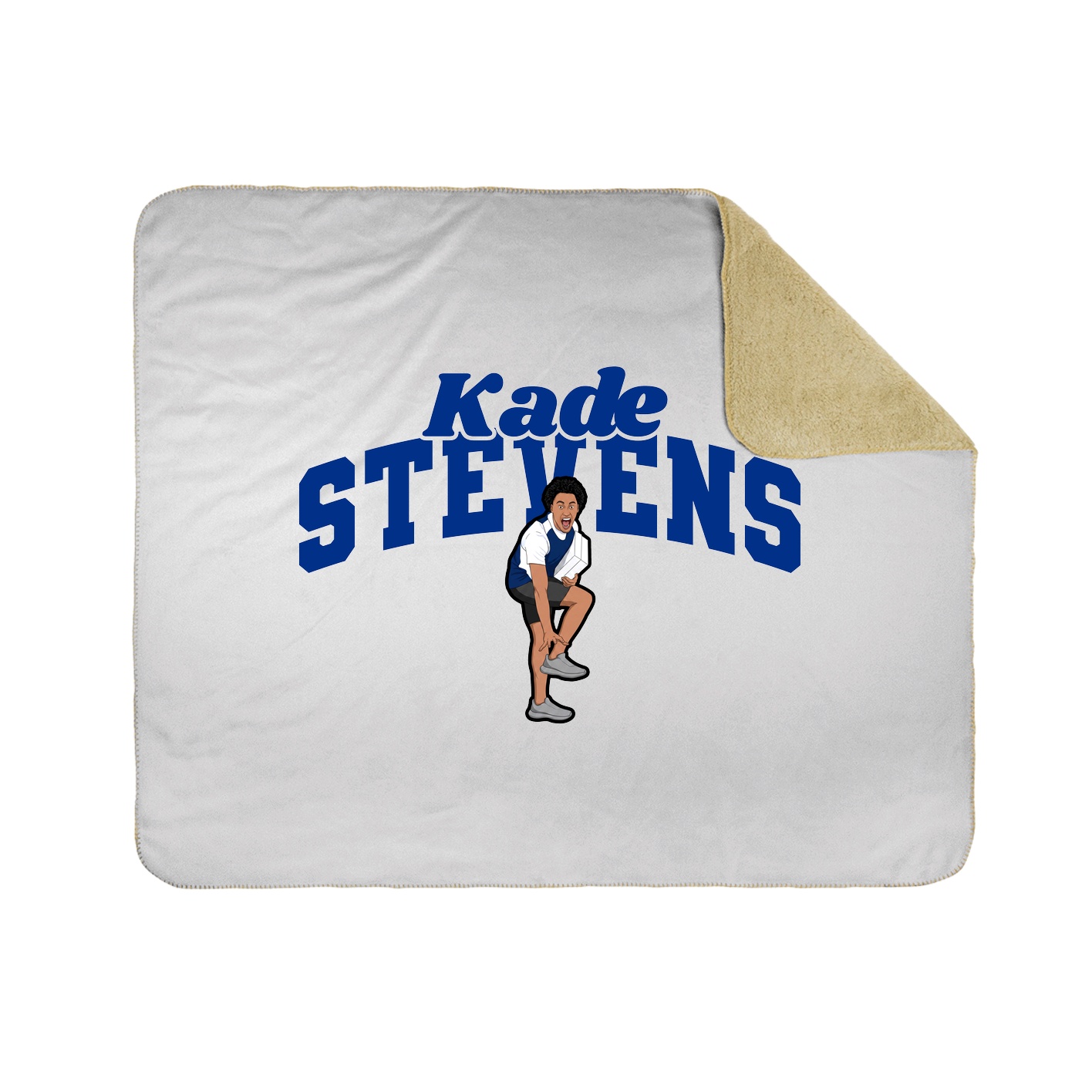 Throw Blanket — Signature Arch in White