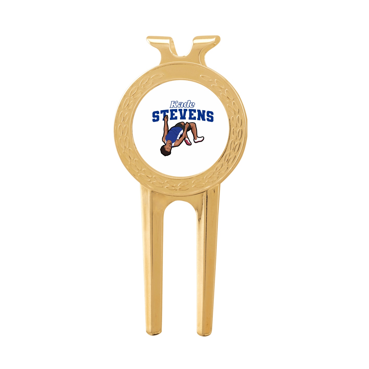 Divot Tool with Ball Marker — Name Arch in Classic