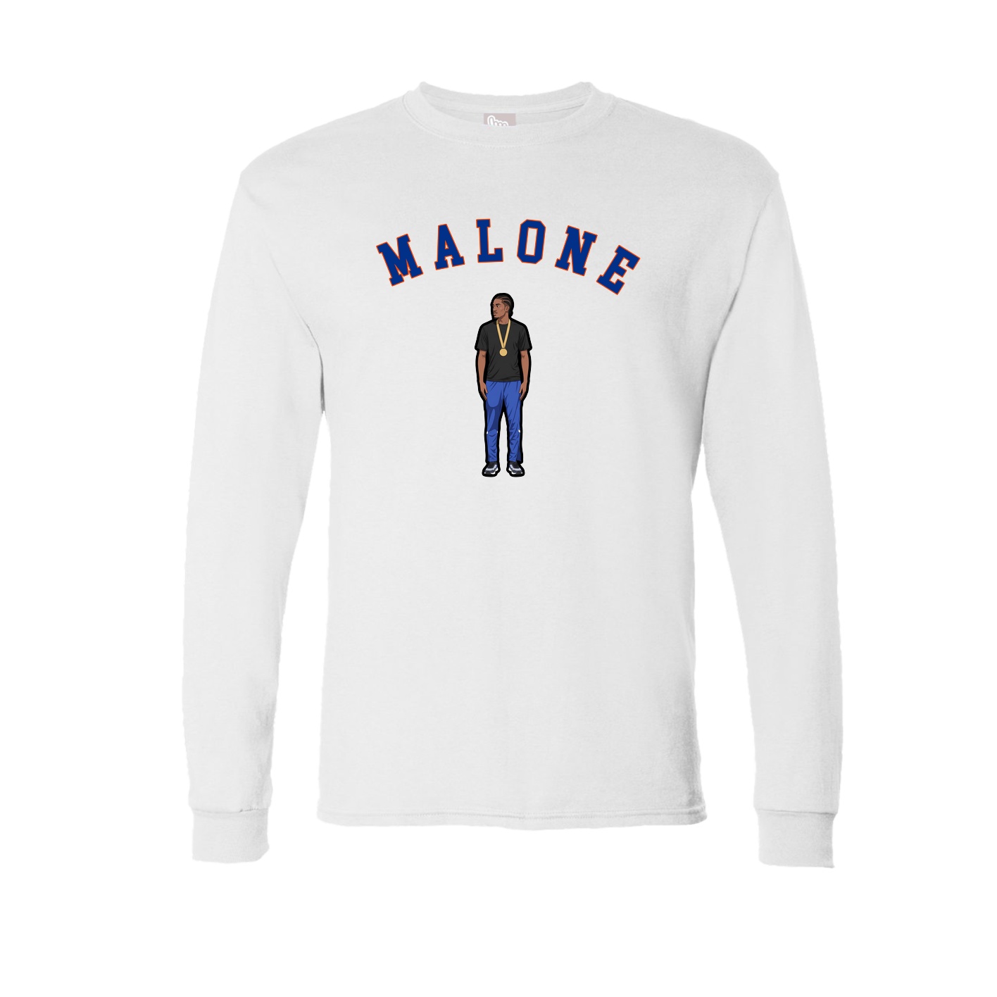 Long Sleeve Tee — Shirsey Arch in White
