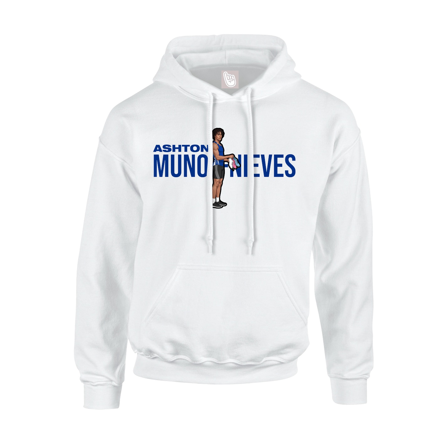 Hoodie — Player Name in White