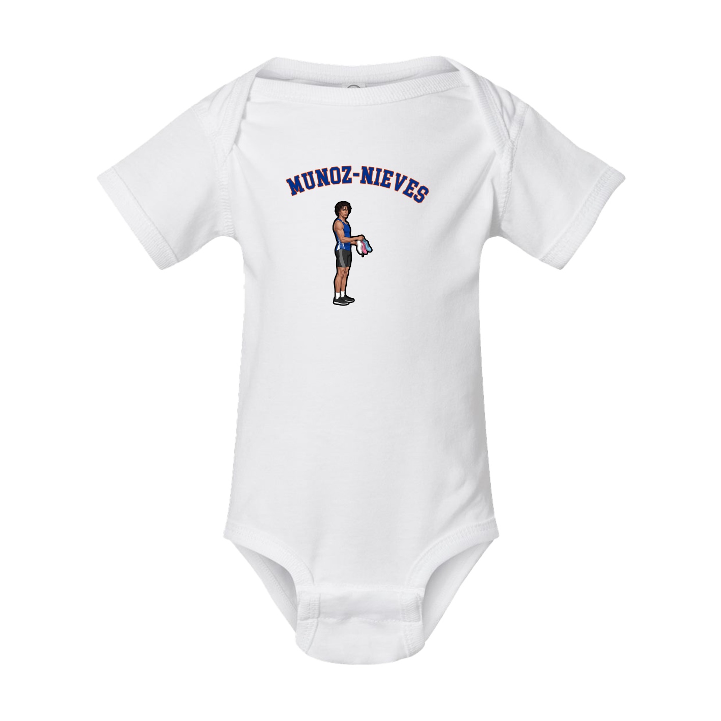 Baby Onesie — Shirsey Arch in White