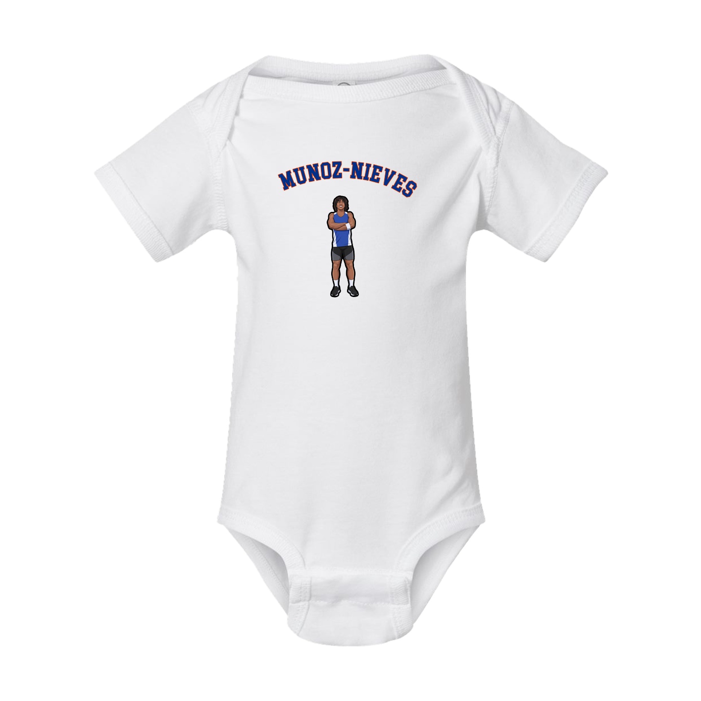 Baby Onesie — Shirsey Arch in White