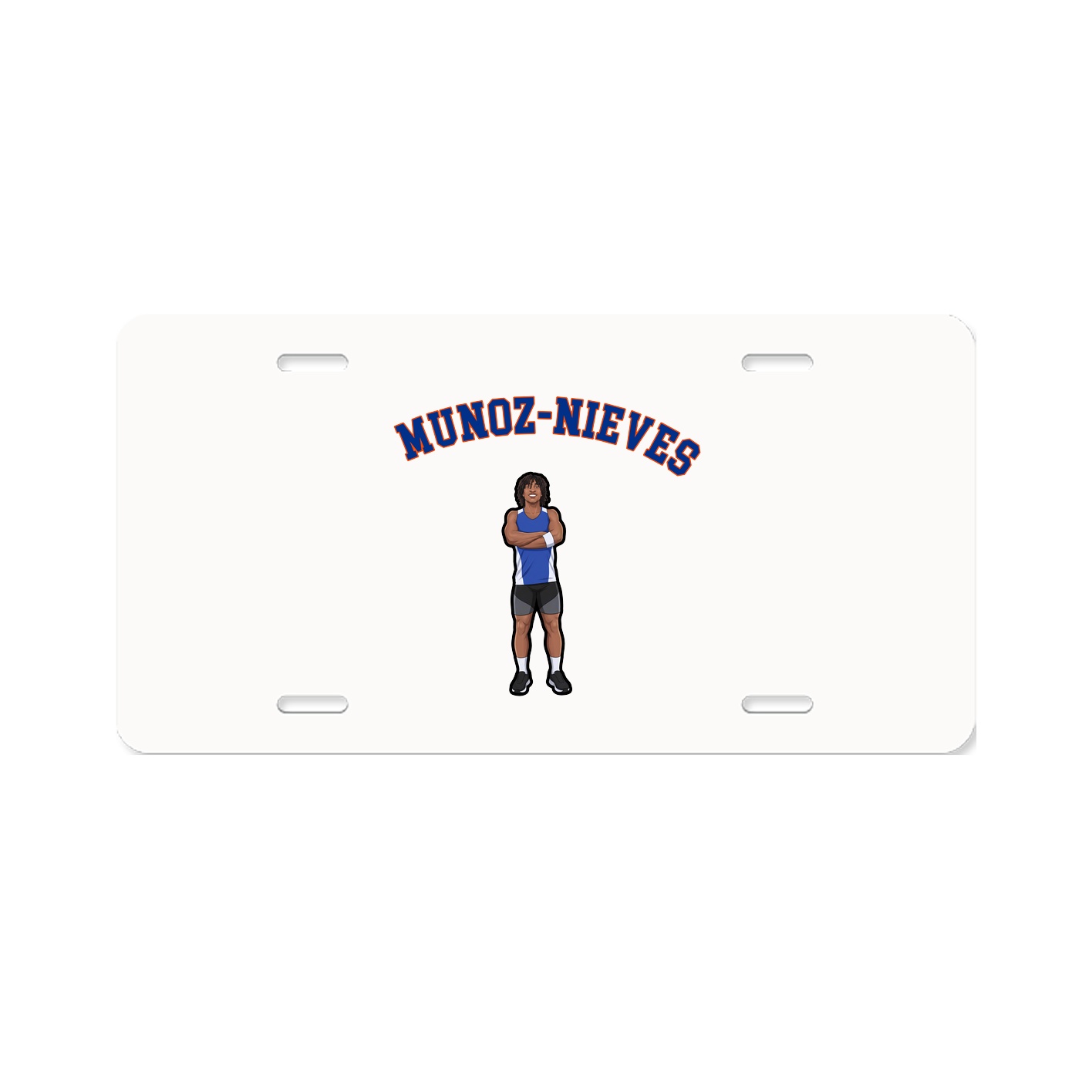 License Plate — Shirsey Arch in Classic