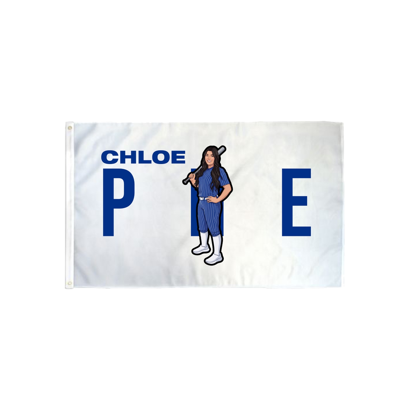 3x5 Flag — Player Name in Classic