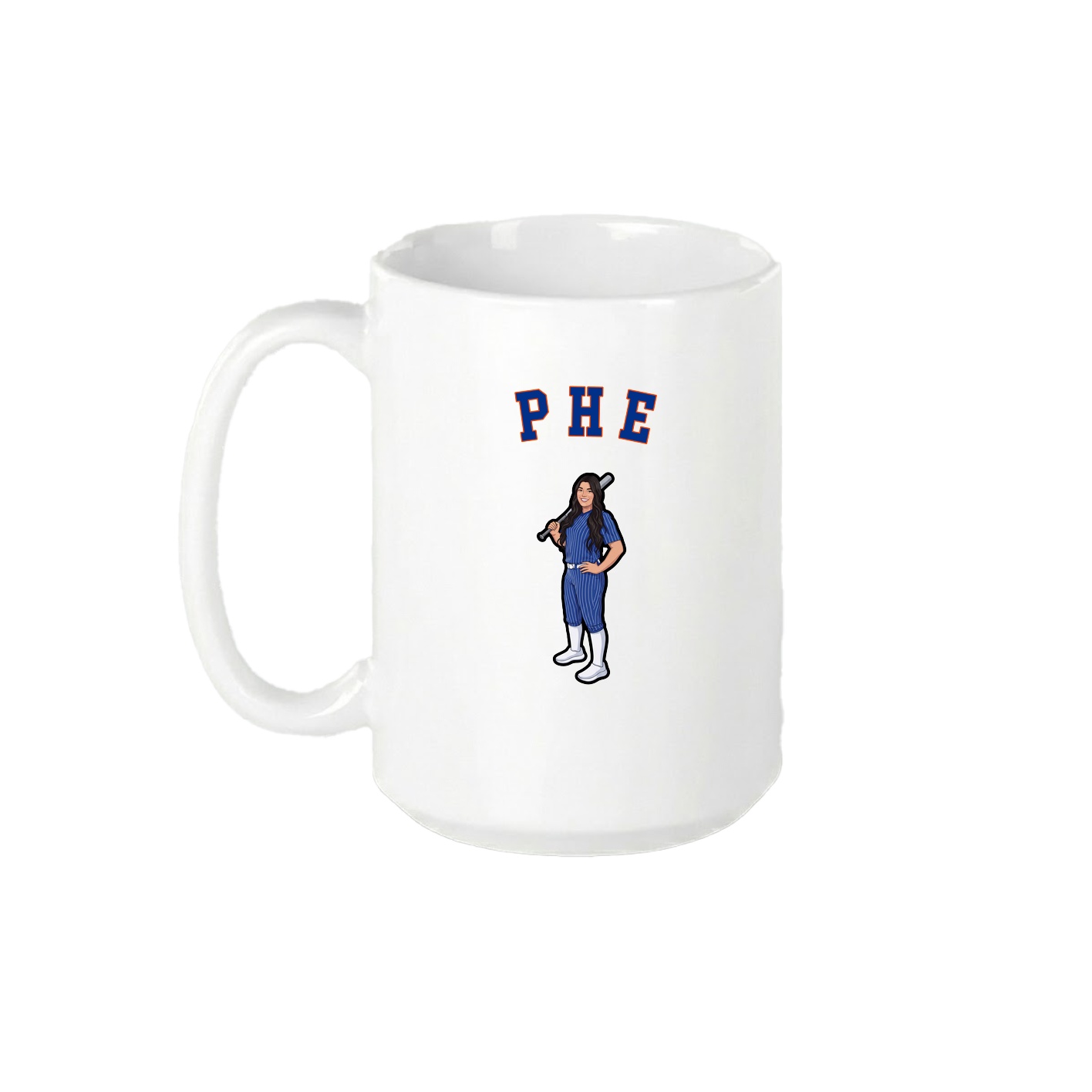 15oz Coffee Mug — Shirsey Arch in White
