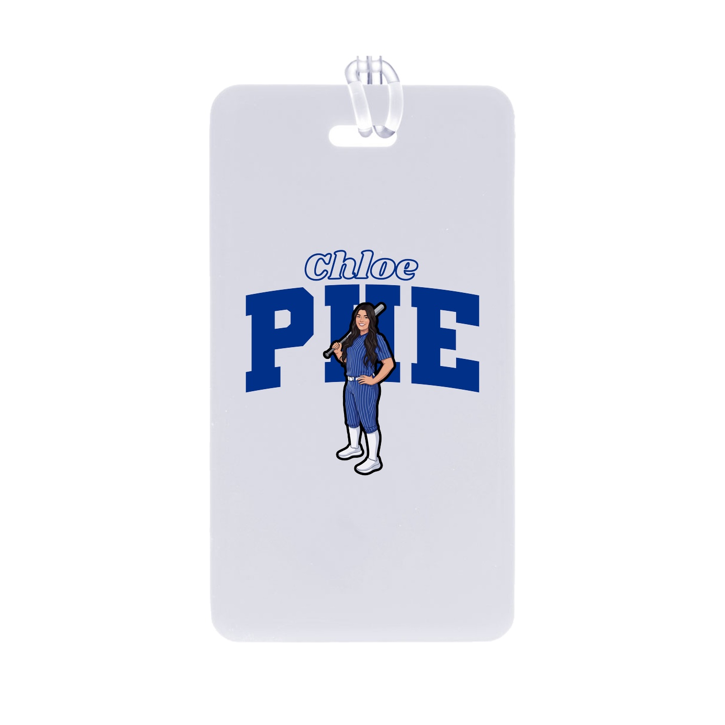 Bag Tag — Name Arch in Classic