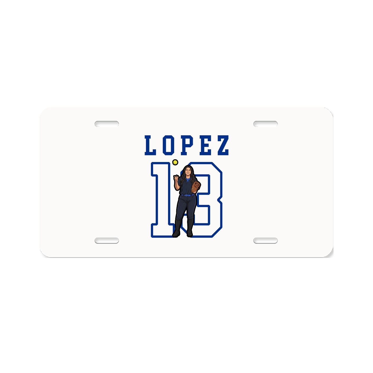 License Plate — Shirsey in Classic