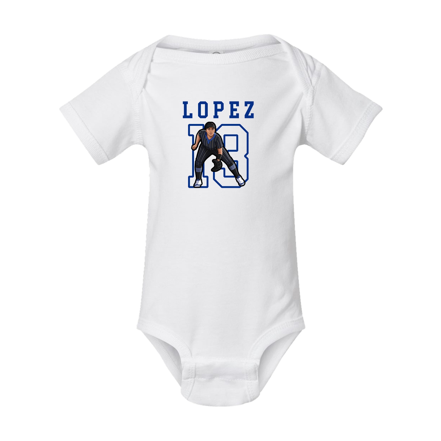 Baby Onesie — Shirsey in White