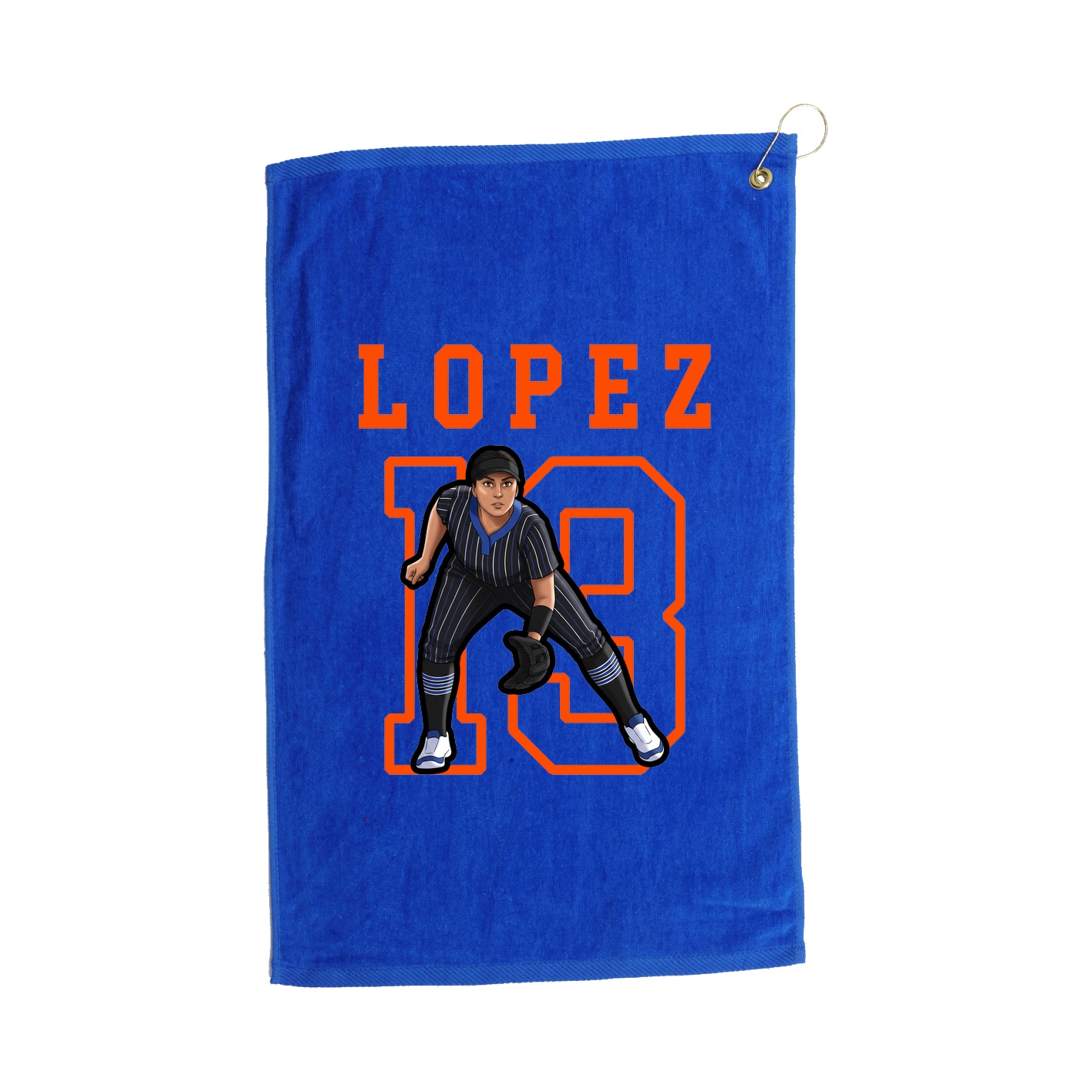 Golf Towel — Shirsey in Royal