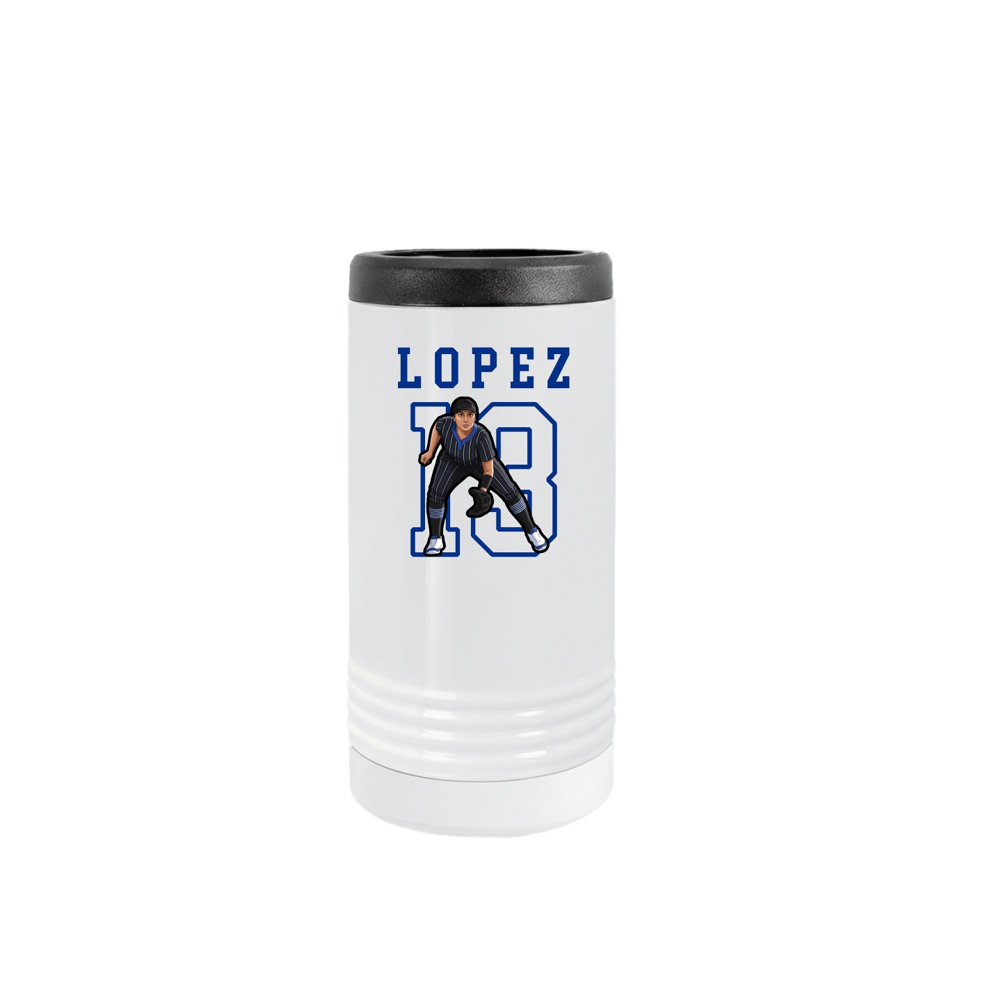Slim Beverage Holder — Shirsey in White
