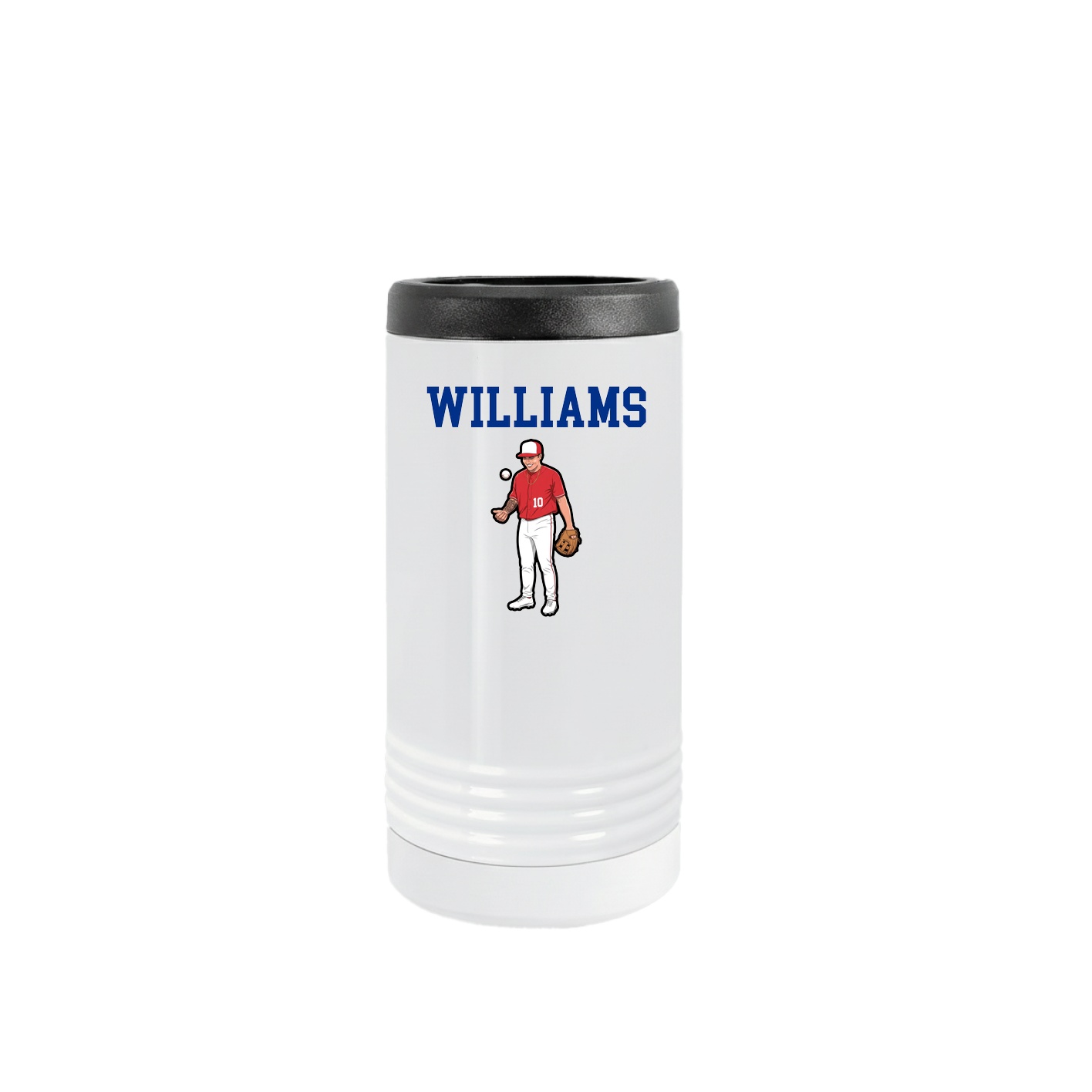 Slim Beverage Holder — Shirsey in White