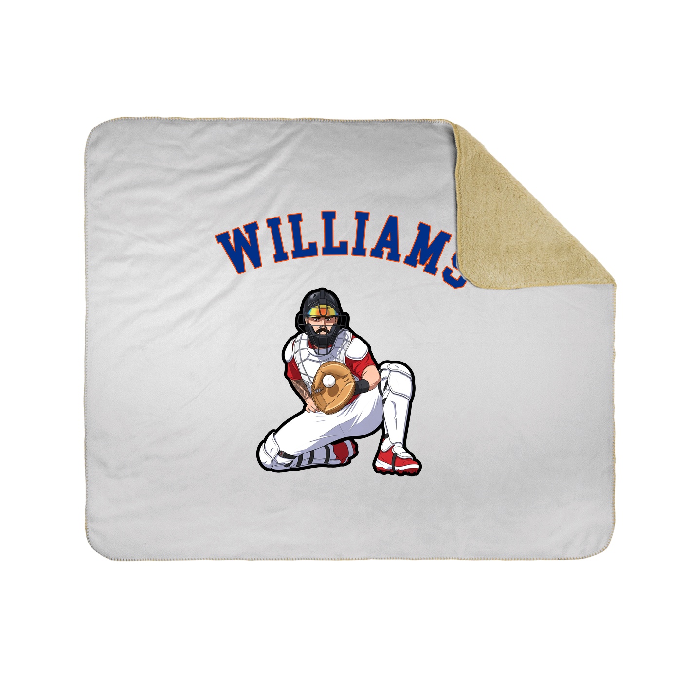 Throw Blanket — Shirsey Arch in White