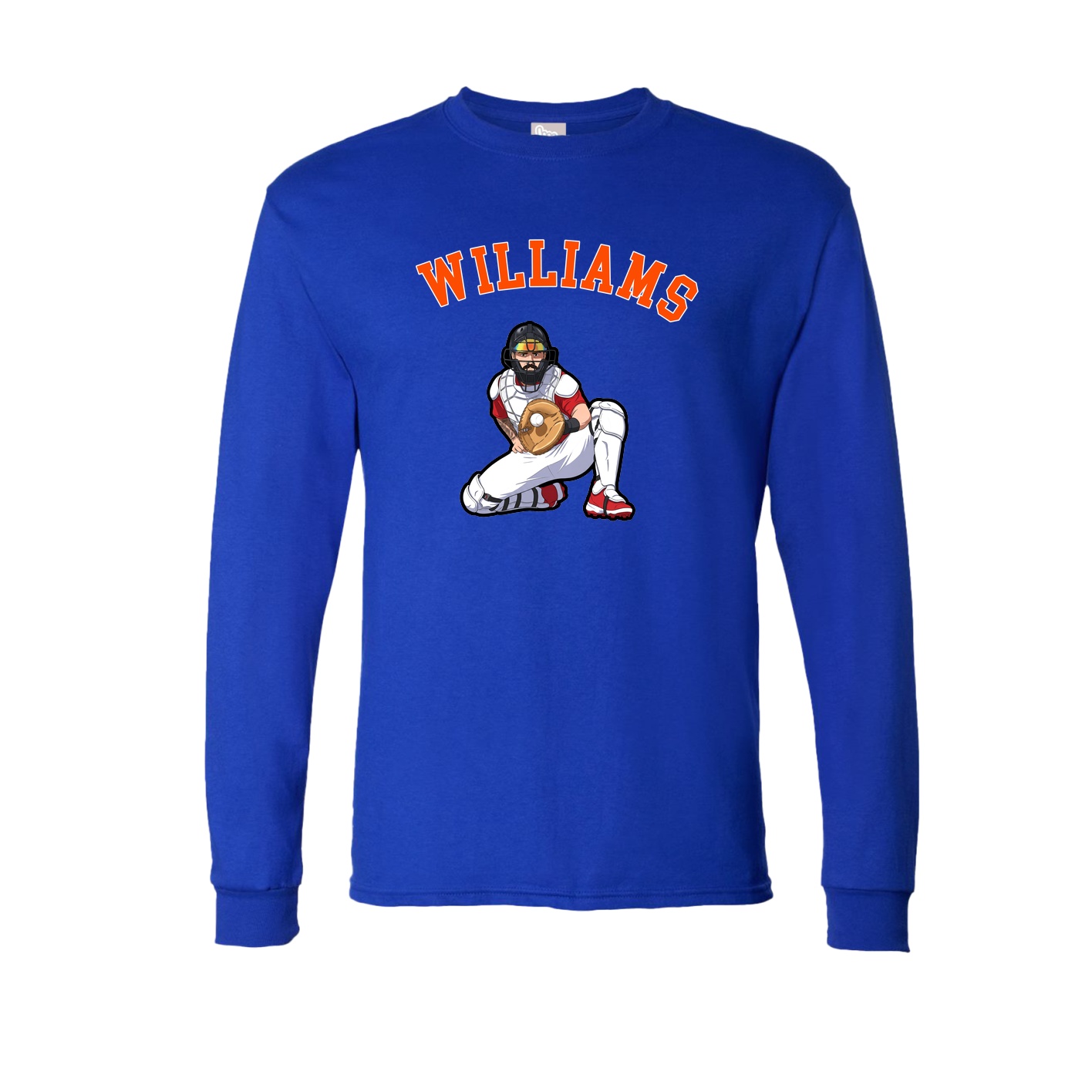 Long Sleeve Tee — Shirsey Arch in Royal