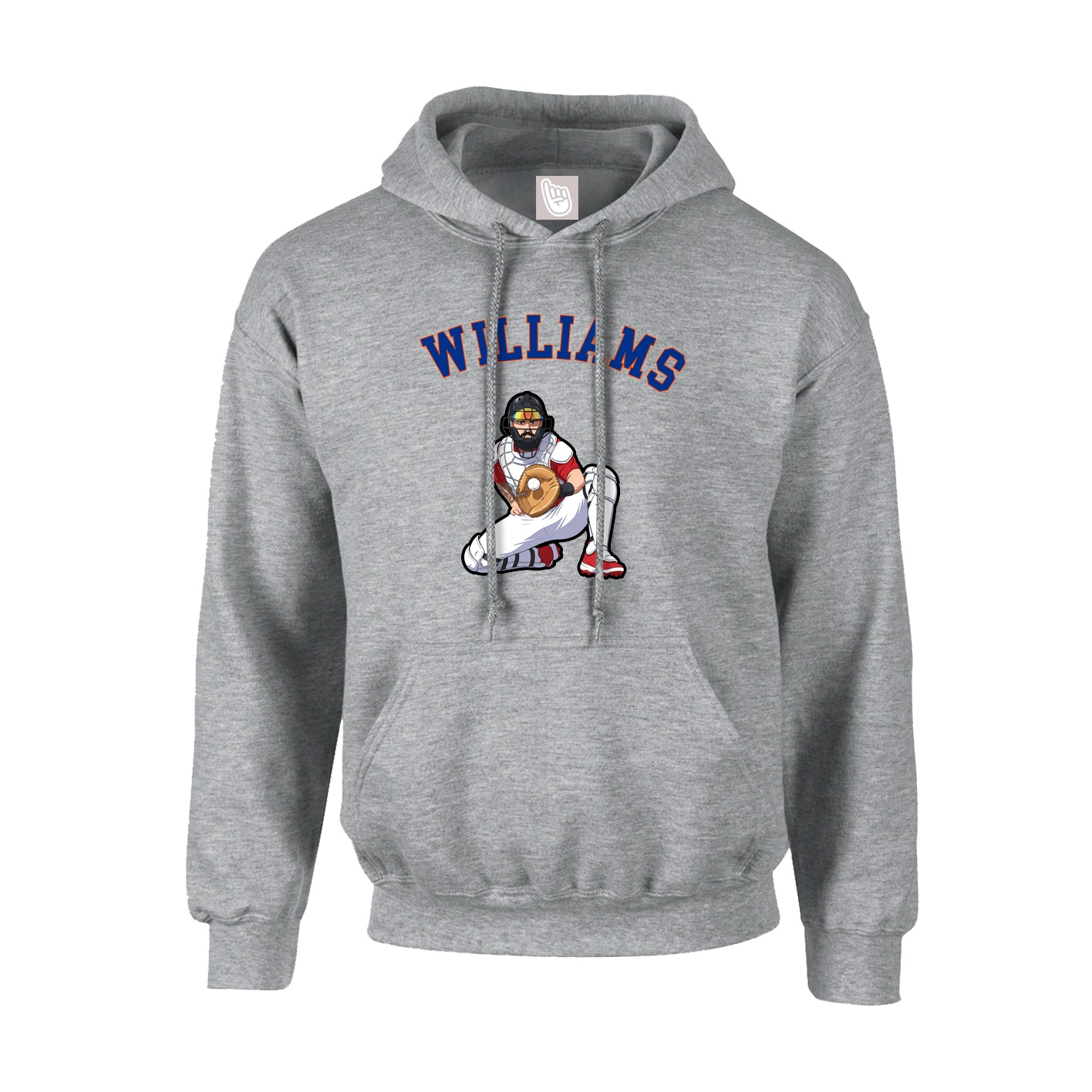 Hoodie — Shirsey Arch in Grey