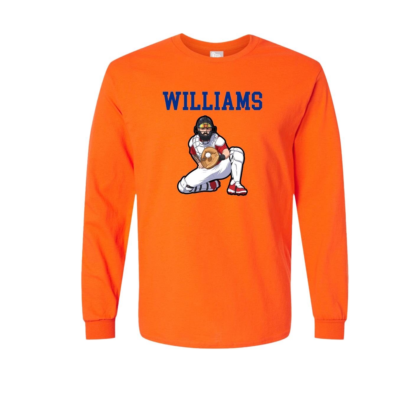 Long Sleeve Tee — Shirsey in Orange