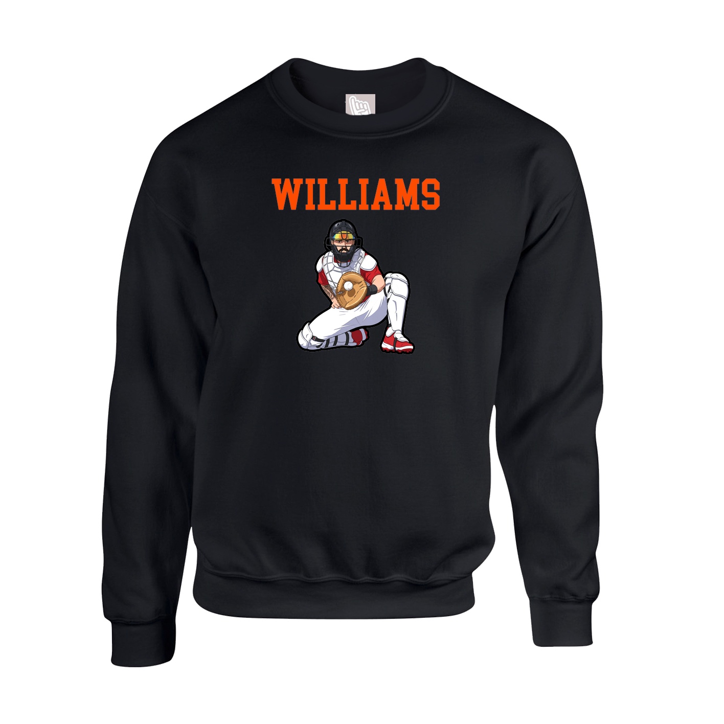 Fleece Crew — Shirsey in Black