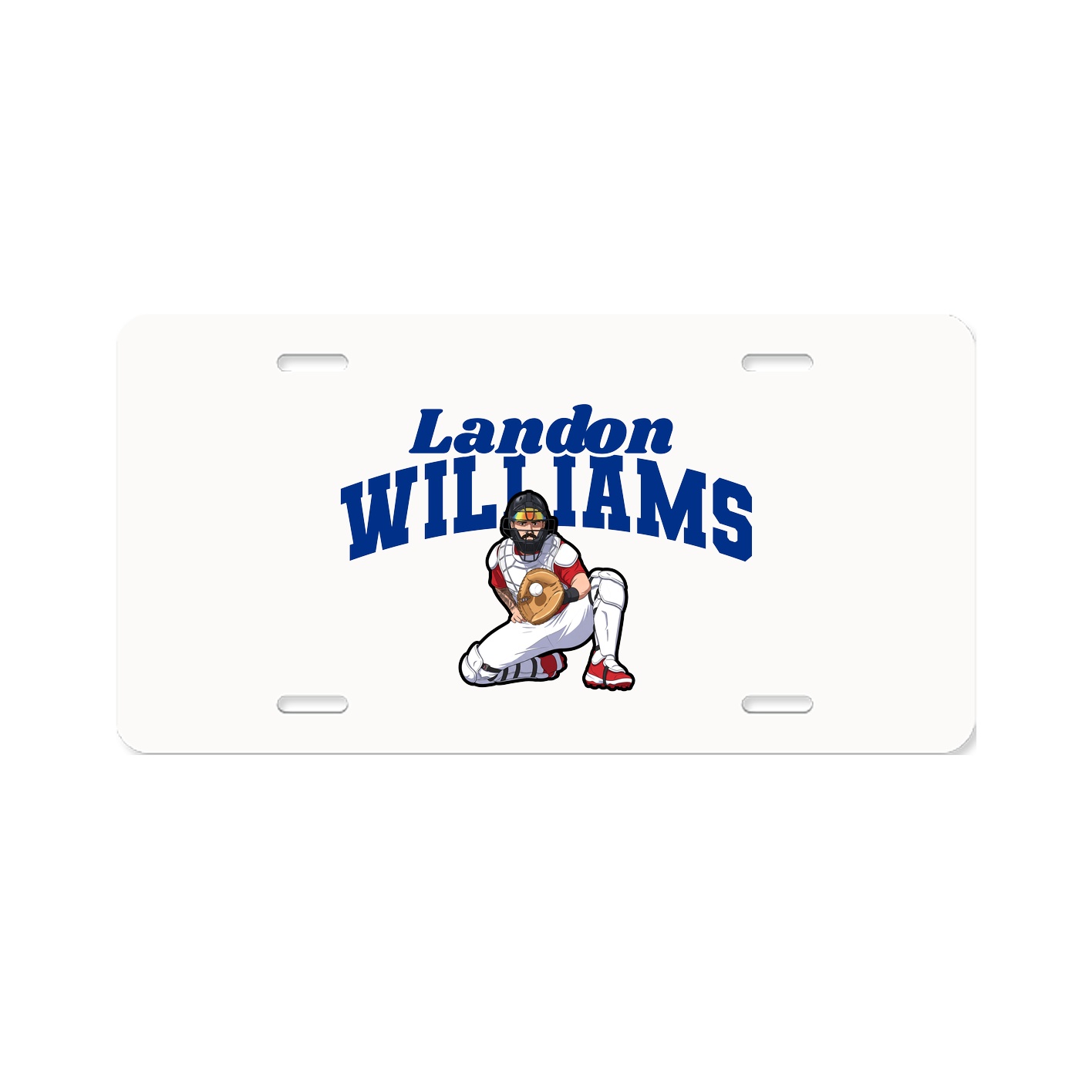 License Plate — Signature Arch in Classic