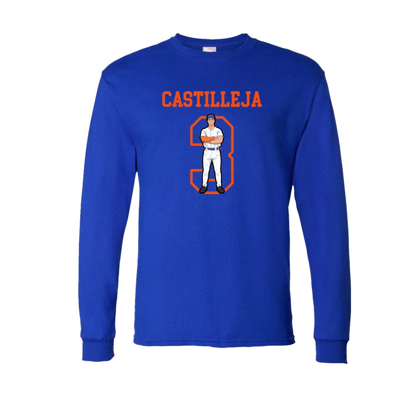 Long Sleeve Tee — Shirsey in Royal
