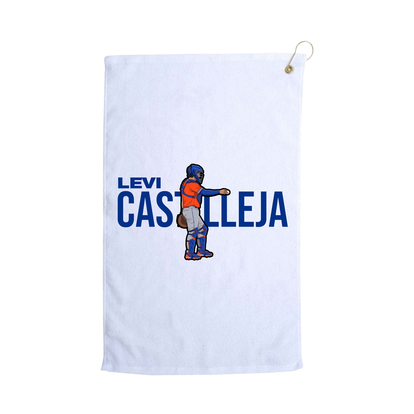 Golf Towel — Player Name in White