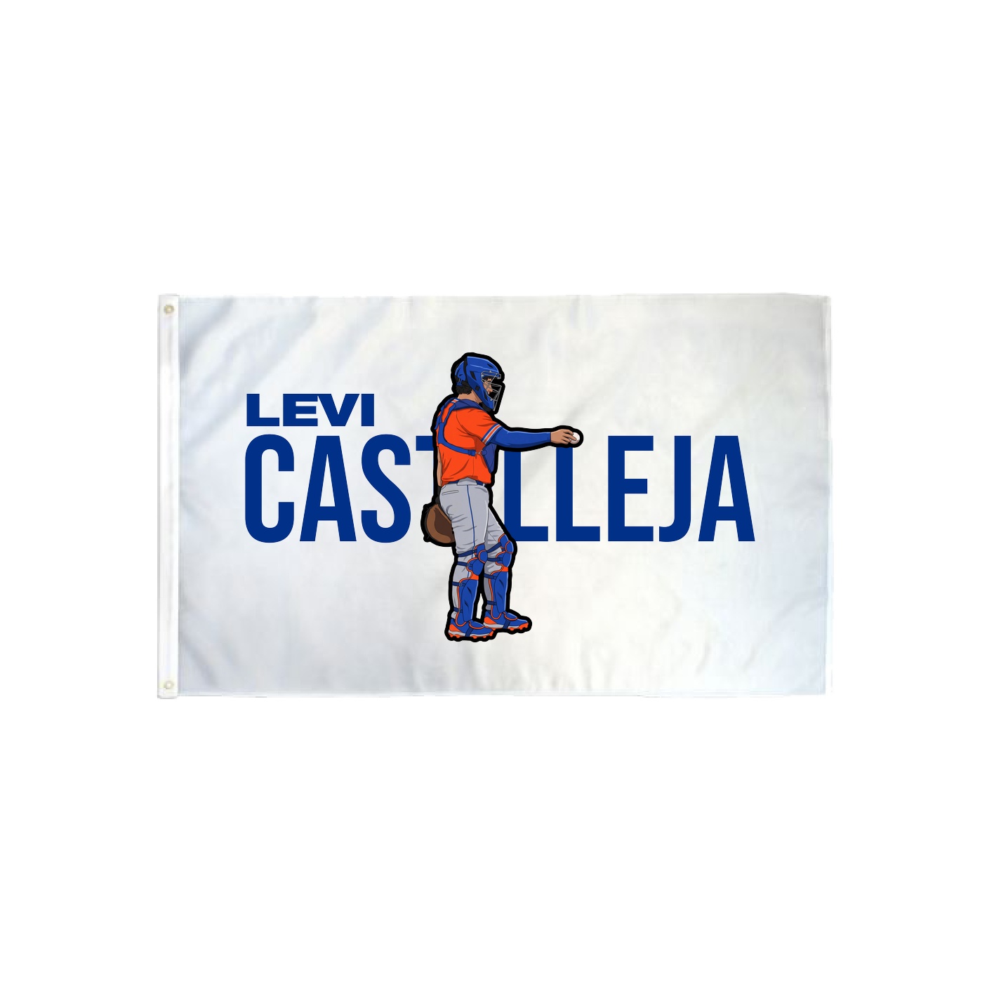 3x5 Flag — Player Name in Classic