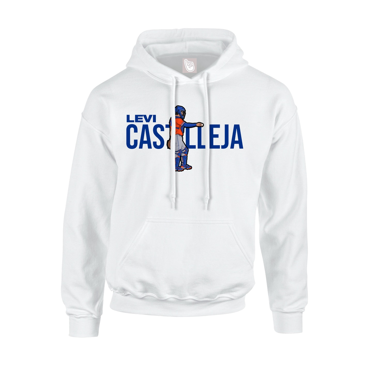 Hoodie — Player Name in White
