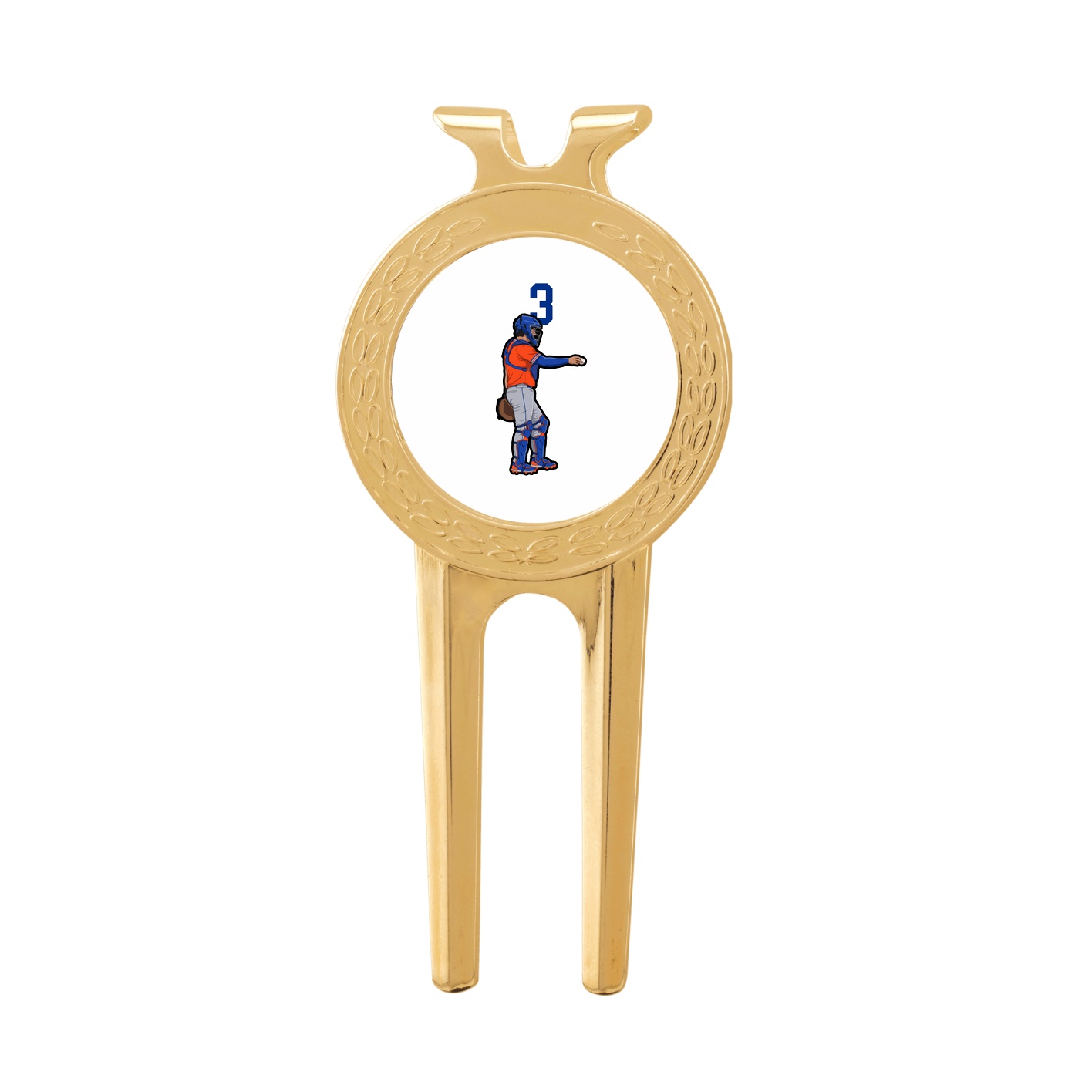 Divot Tool with Ball Marker — Number Top in Classic
